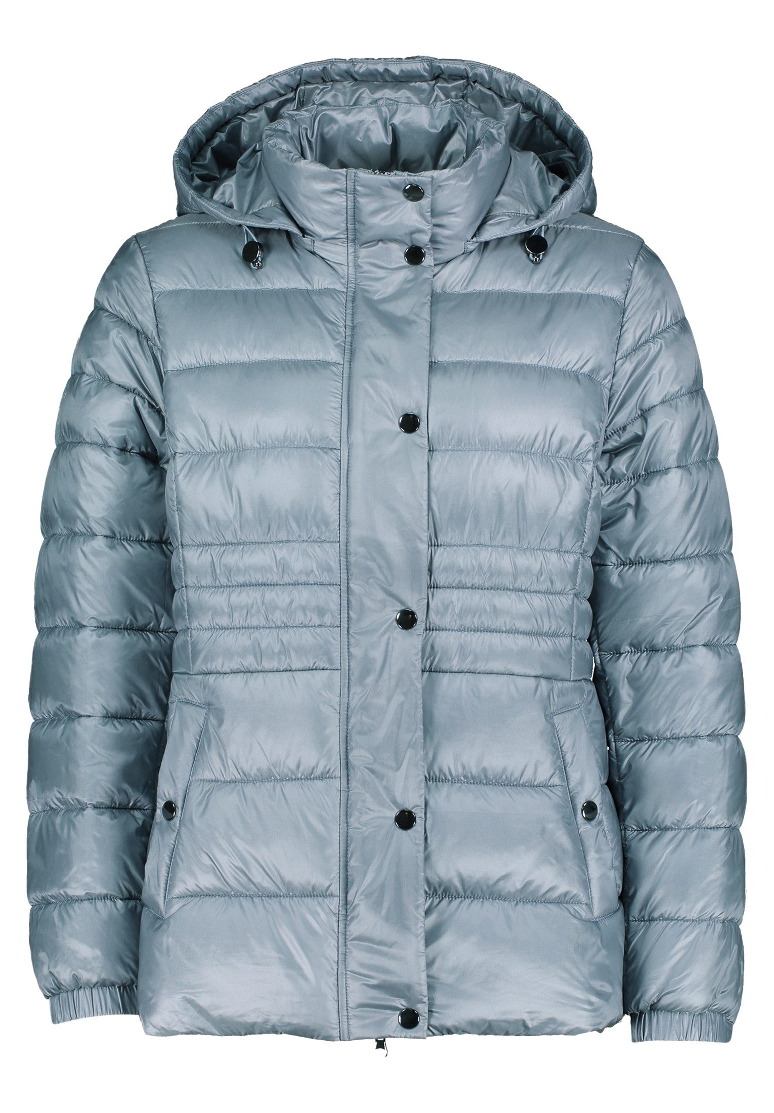 Cartoon Steppjacke Damen Steppjacke mit abnehmbarer Kapuze günstig online kaufen