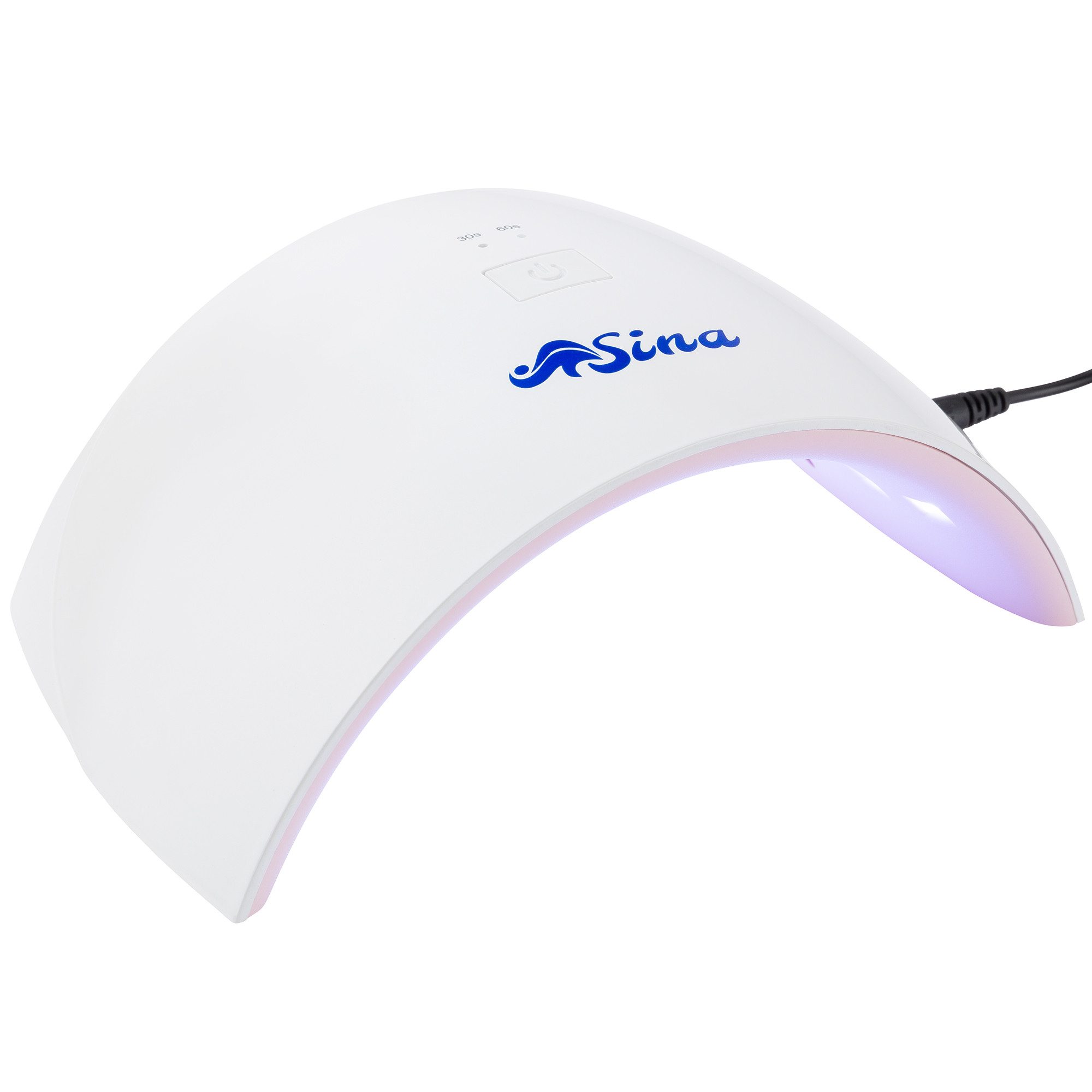 Sina Lichthärtungsgerät LED UV Gel Lichthärtungsgerät Nail Art Lampe, Arbeitsmodus: Adapter