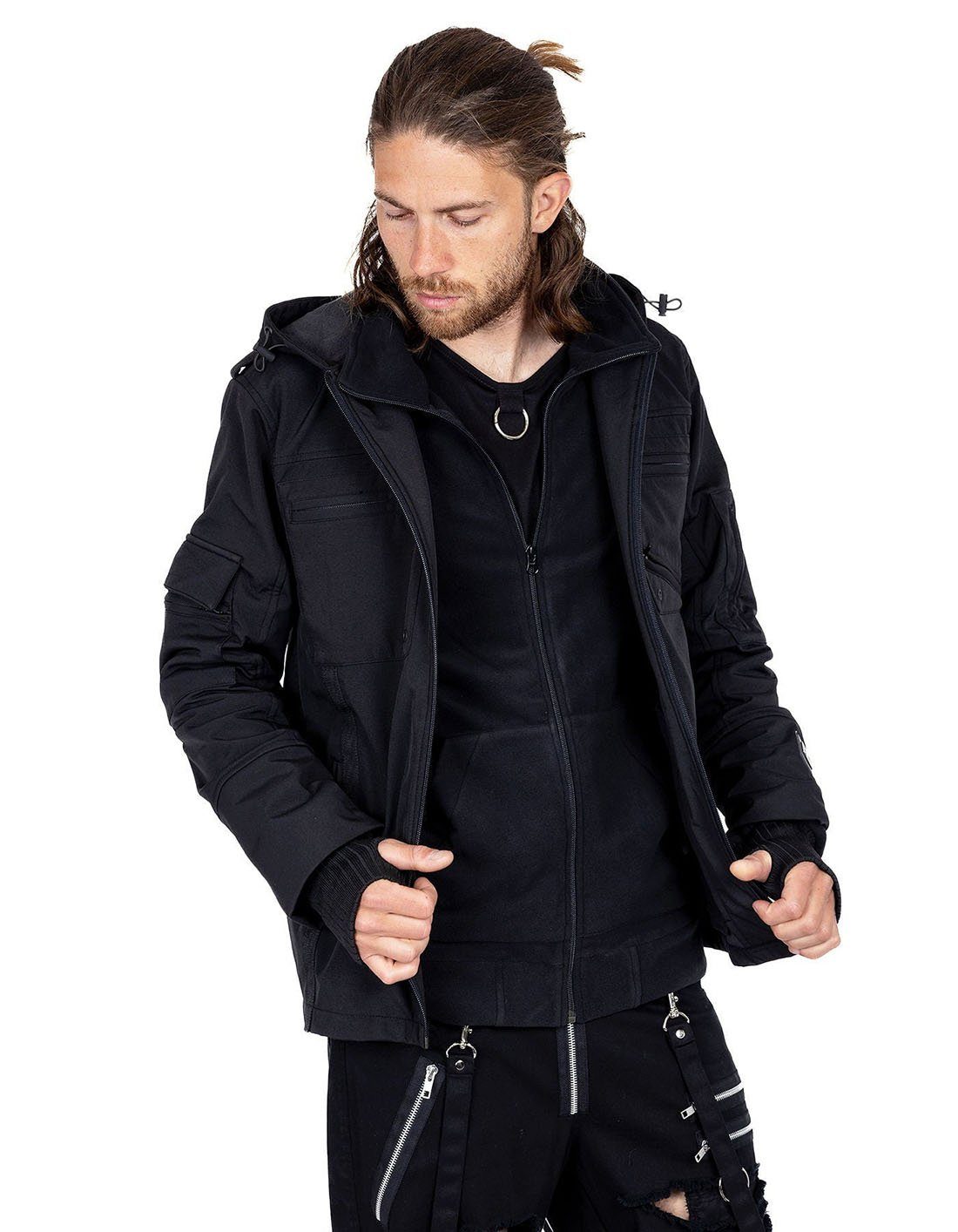 Vixxsin Blouson Conrad Cyber Punk Gothic günstig online kaufen
