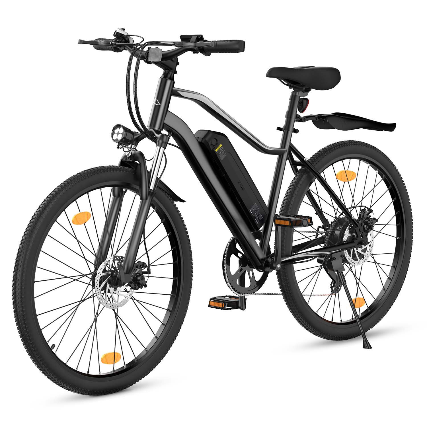 Vankel E-Bike Cityrad EB3 Faltbares E-Fahrrad 374WH Pedelec, 36V 10.4 AH 70 km Reichweite, Kettenschaltung, Heckmotor, 374 Wh, Heckmotor,25 KM/H, bis 70-85km, ebike Herren/Damen Elektrofahrrad