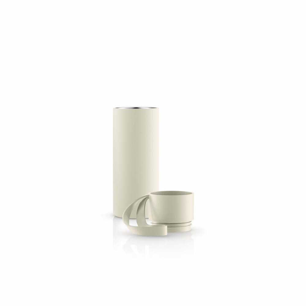 Eva Solo Thermobecher To Go Cup Coconut, 350 ml, Edelstahl (90% recycled), Kunststoff, Silikon