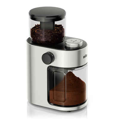 Braun Kaffeemühle Kaffeemühle FreshSet KG7070, 110 W, Scheibenmahlwerk, 220 g Bohnenbehälter, mit Überhitzungsschutz