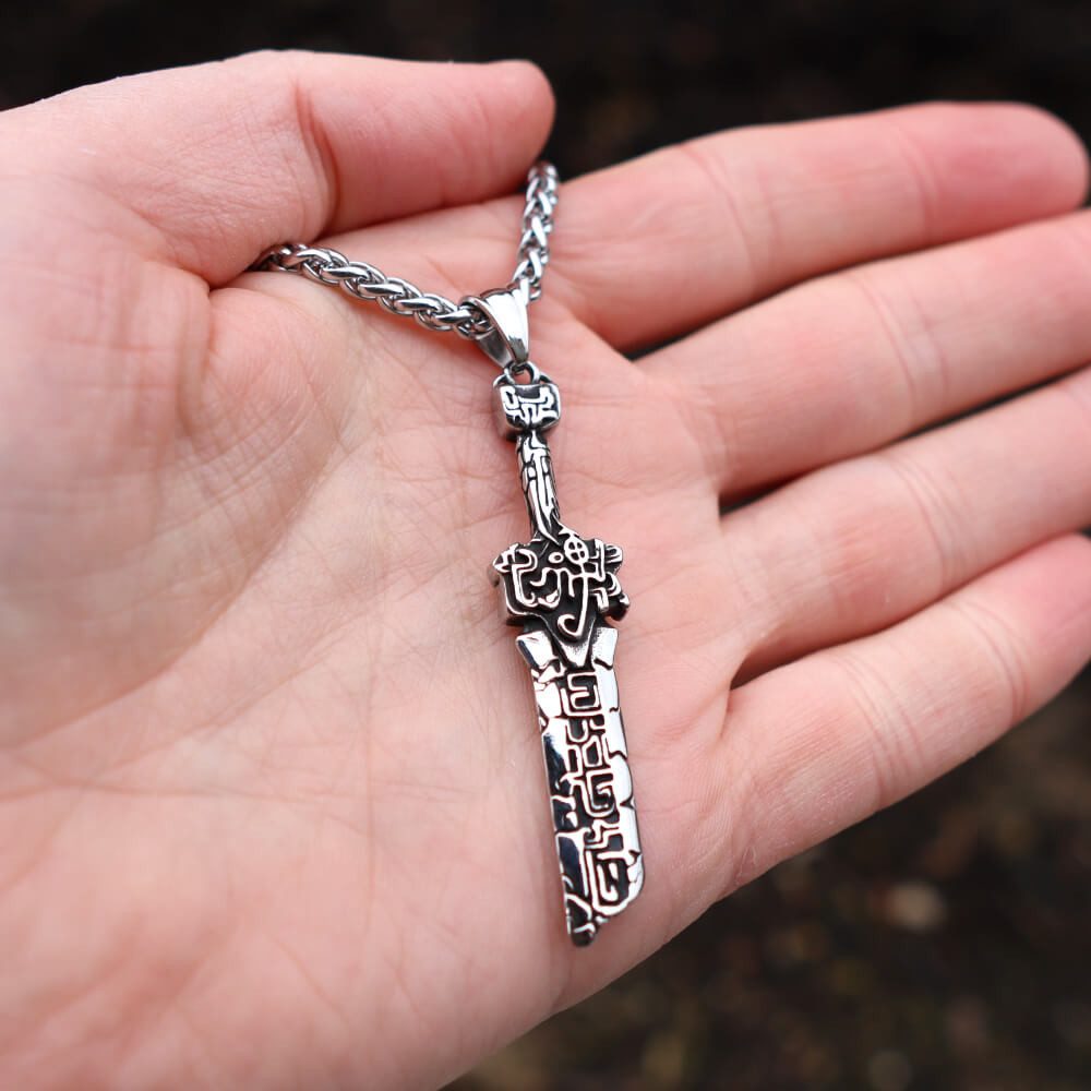 DALMARO Kette mit Anhänger Lederkette Edelstahlkette günstig online kaufen
