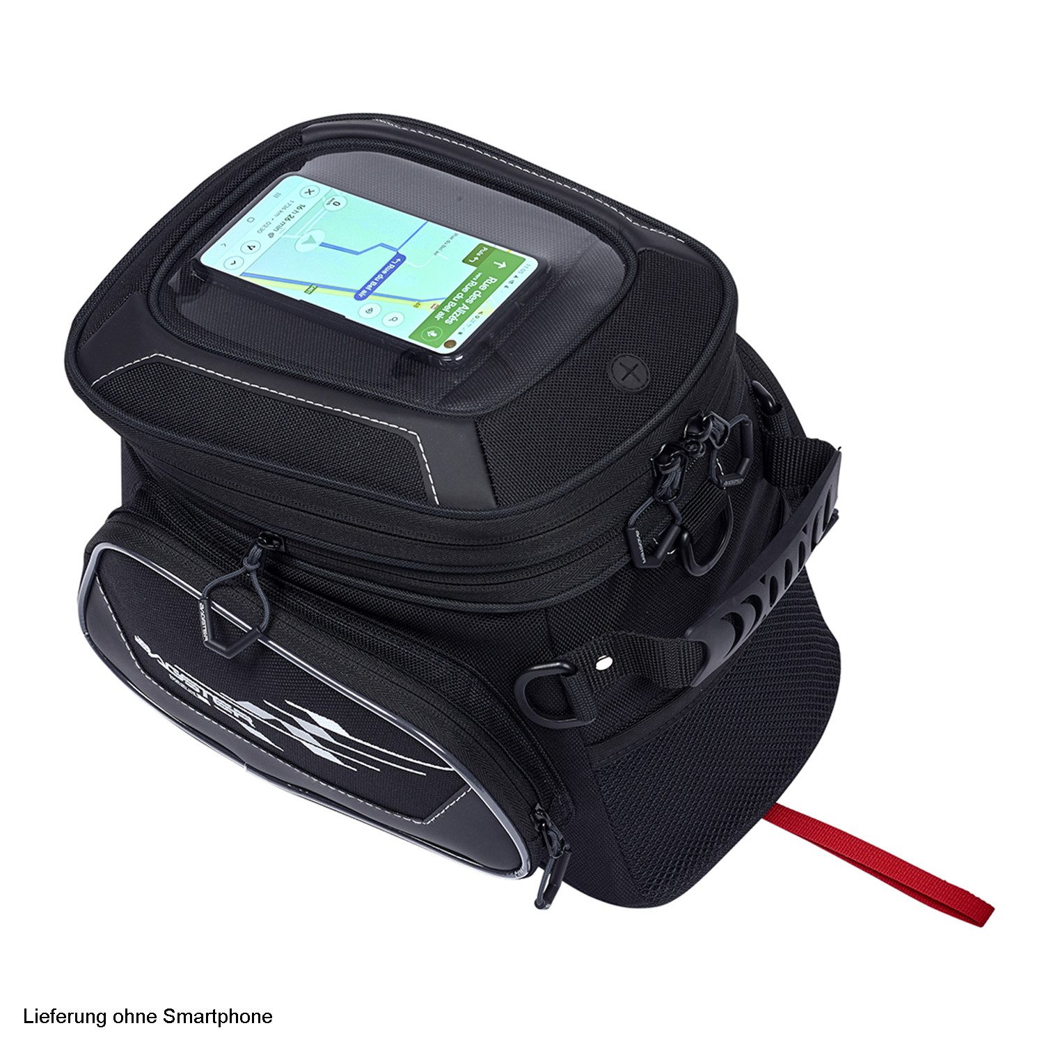 Bagster Freizeitrucksack Bagster Tankrucksack T-Line Raptor Lock schwarz 10 l, geeignet)