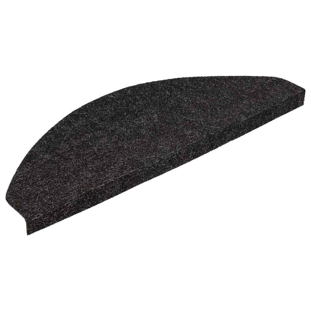 vidaXL Stufenmatte Stufenmatten Selbstklebend 10 Stk. Anthrazit 65x22,5x3,5 cm, Anre, Höhe: 3.5 mm – Bild 3 von 5