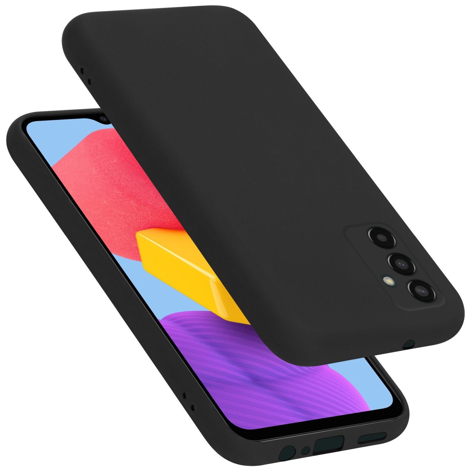 Cadorabo Handyhülle für Samsung Galaxy M13 4G Hülle Samsung Galaxy M13 4G, Flexible Hülle TPU Silikon Schutzhülle Back Cover Case