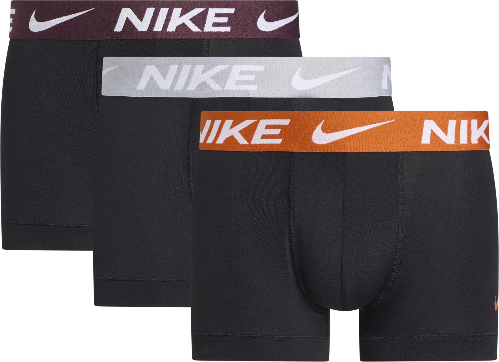 Nike Underwear Trunk TRUNK 3PK (Packung, 3-St., 3er) mit NIKE Logo-Elastikbund
