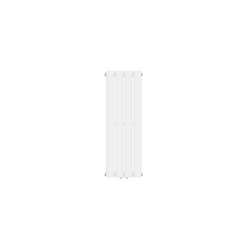 LuxeBath Heizkörper Paneelheizkörper Designheizkörper Flachheizkörper Vertikalheizkörper, Einlagig 900x300mm Weiß Mittelanschluss Bad/Wohnraum inkl. Montage-Set
