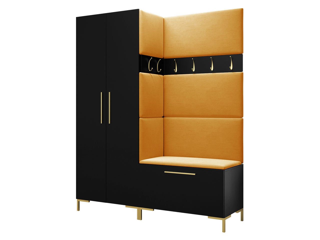 MIRJAN24 Garderoben-Set Zilion I, (Komplett-Set, Drehtürenschrank, günstig online kaufen