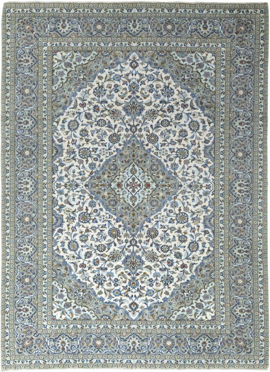 Orientteppich Keshan 256x346 Handgeknüpfter Orientteppich / Perserteppich, Nain Trading, rechteckig, Höhe: 12 mm