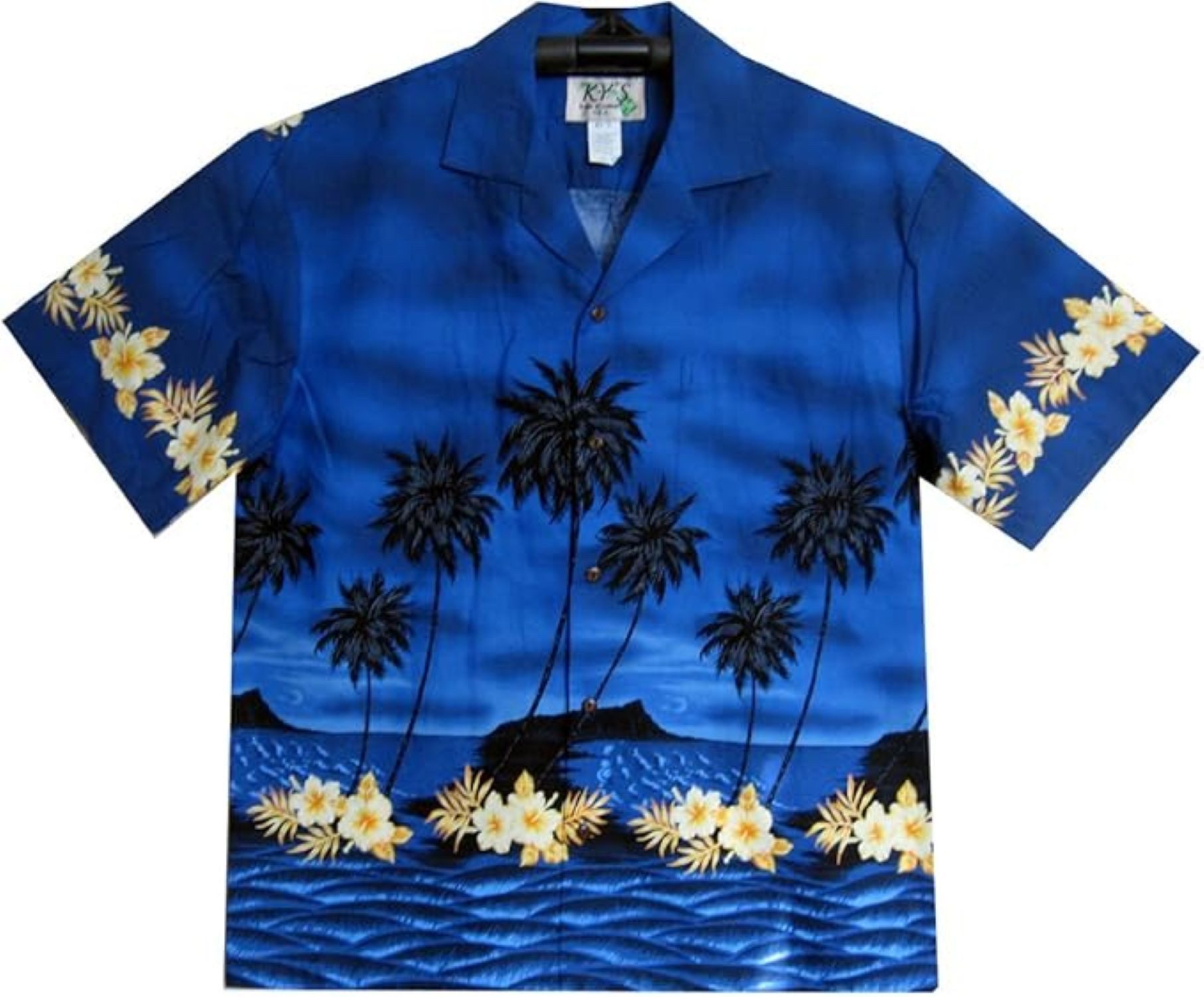 KY's Hawaiihemd Palmenwald Original Hawaiihemd mit günstig online kaufen