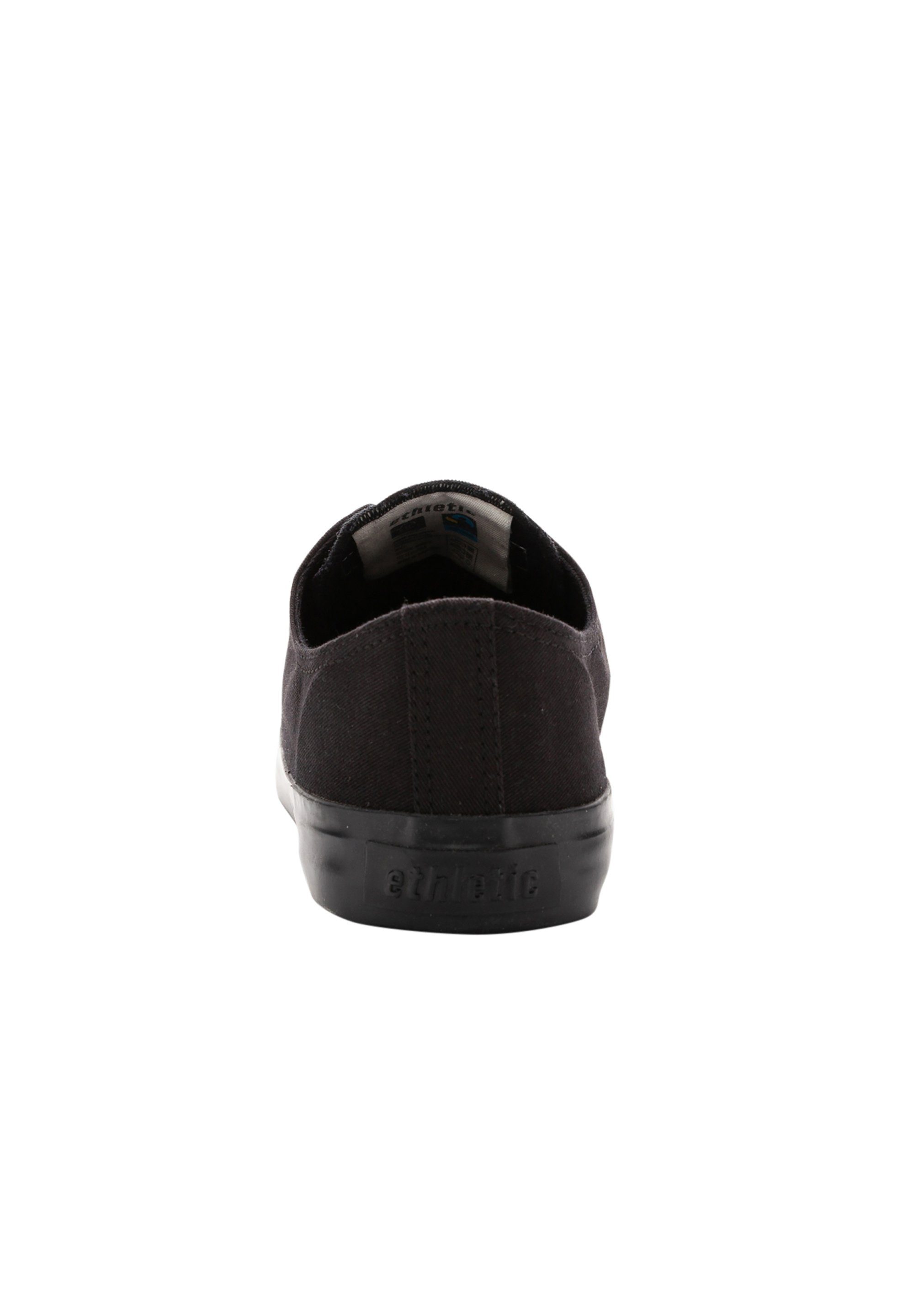 ETHLETIC Black Cap Sneaker jet Cut Lo jet - black Fairtrade black Produkt