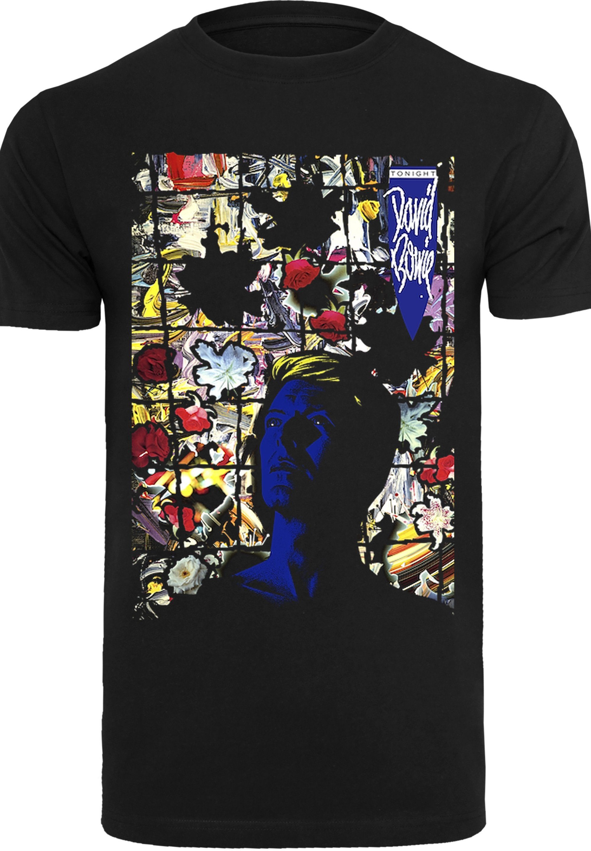F4NT4STIC T-Shirt Album Bowie David Cover' Print Tonight