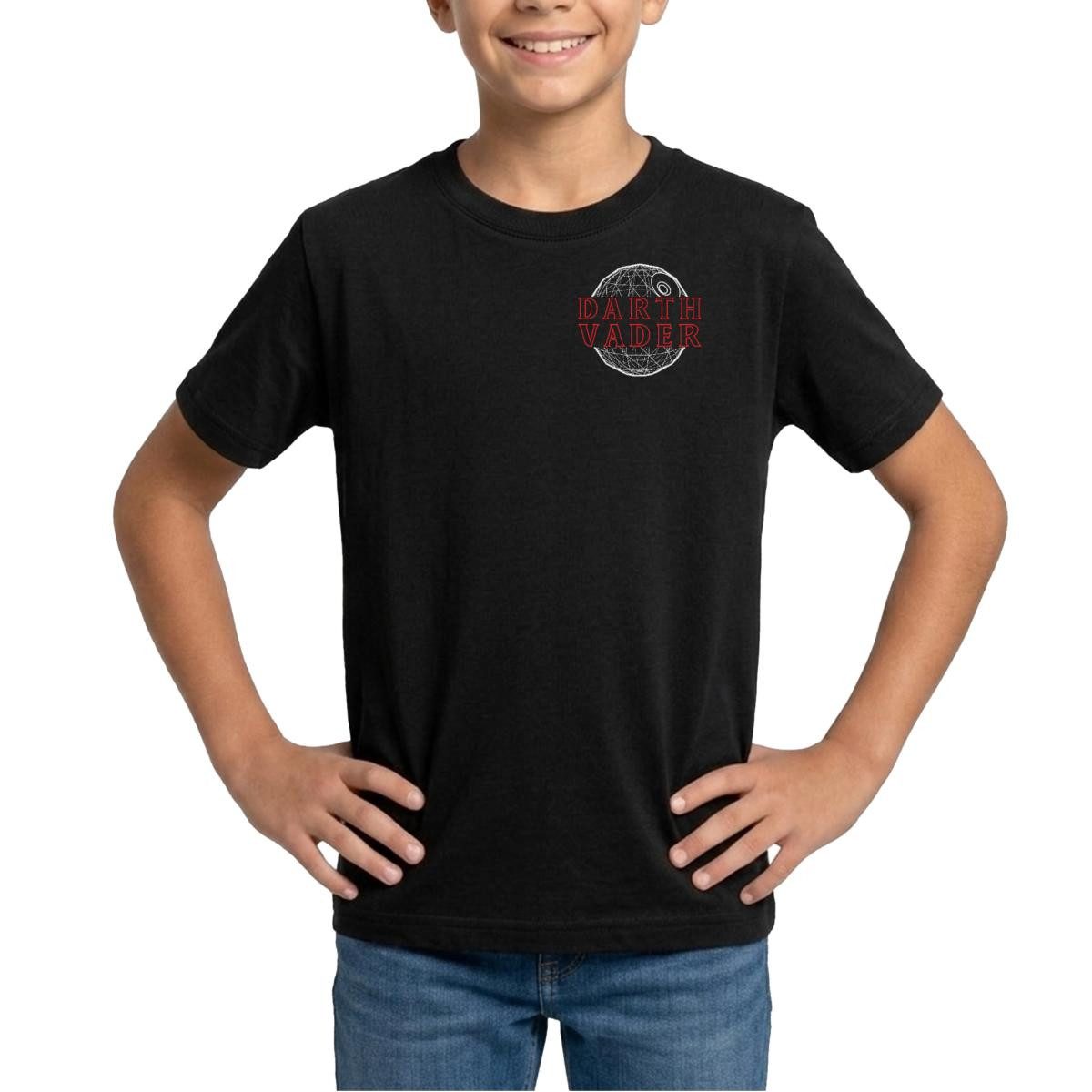 T-Shirt Star Wars Darth Vader Front- Und Backprint Teenager T-Shirt