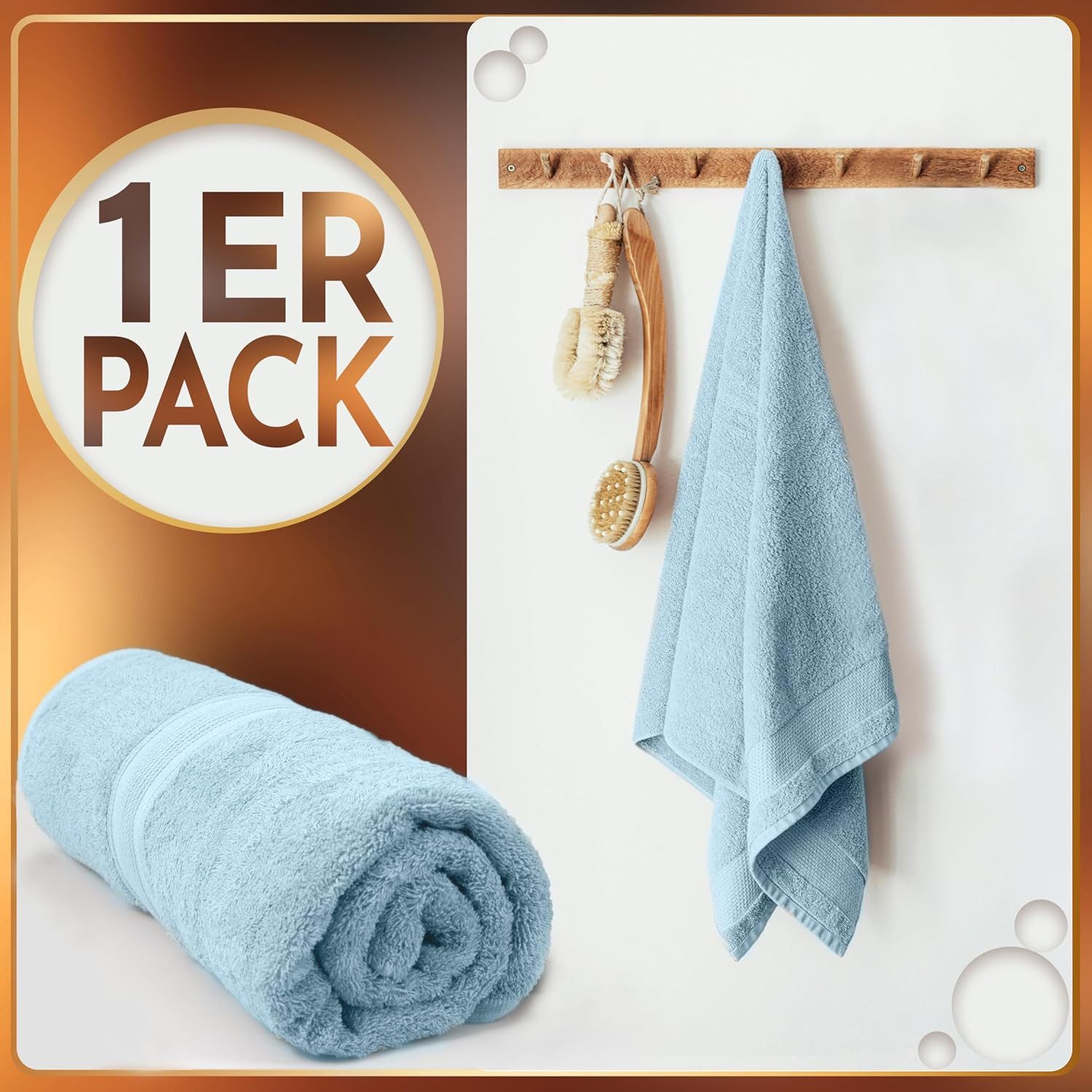 NatureMark Saunatuch Saunatuch 500gsm, 100% Baumwolle günstig online kaufen