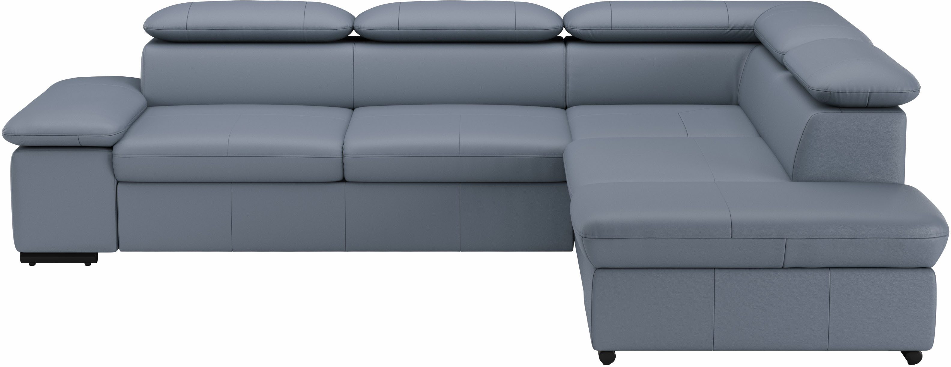 sit&more Ecksofa "Alcudia L-Form" mit Armteilverstellung, optional Kopfteil günstig online kaufen