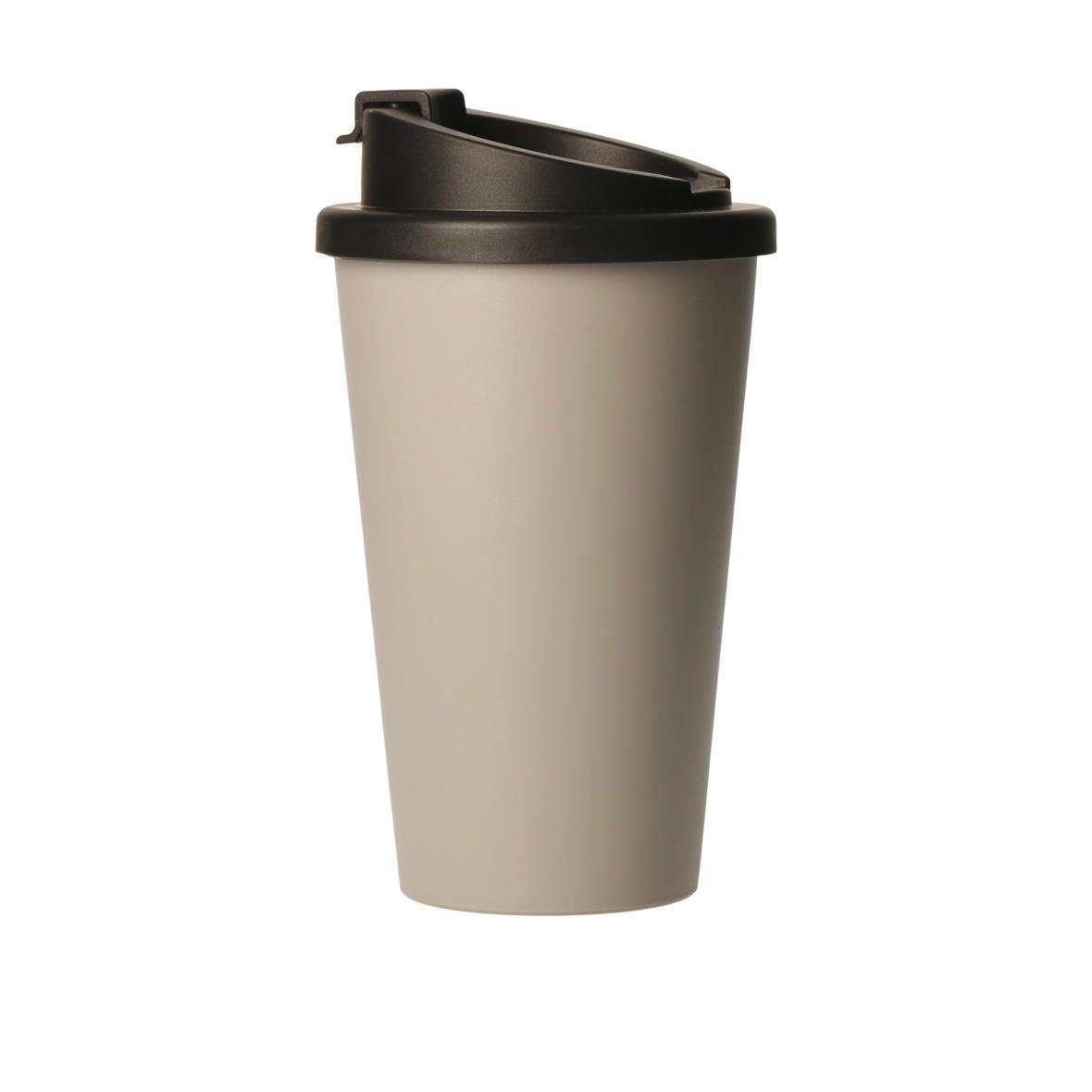 elasto Thermobecher 350 ml Kaffeebecher To Go doppelt isolierter Becher BPA-frei, Made in Germany, Nachhaltig, 100% recyclebar, Heißgetränke, Teebecher
