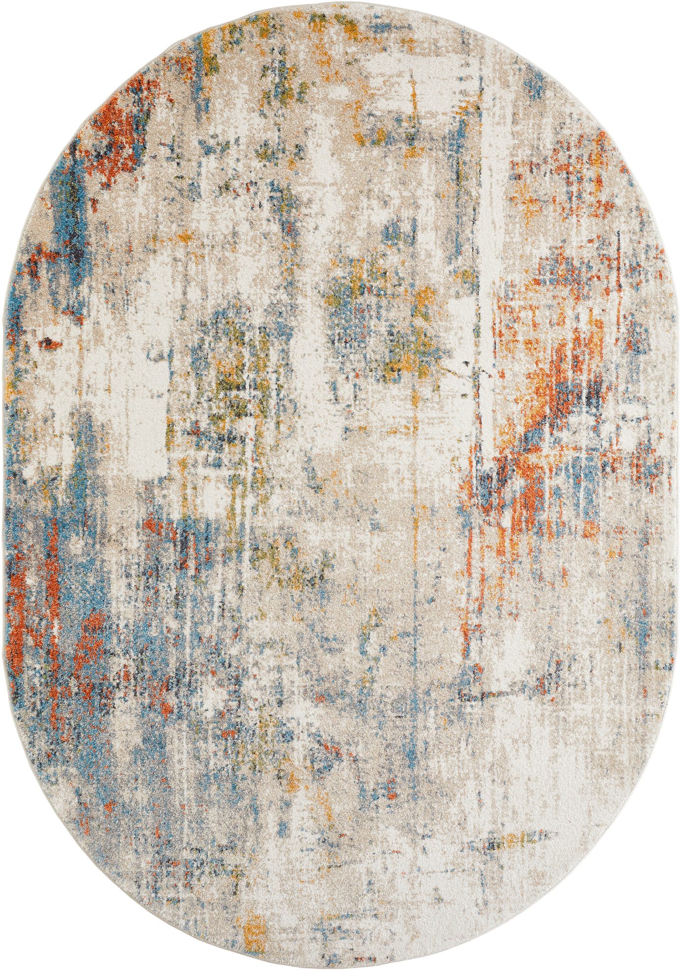 LUXOR living Teppich »Montreal«, oval, 12 mm Höhe, Kurzflor, modernes Desig günstig online kaufen
