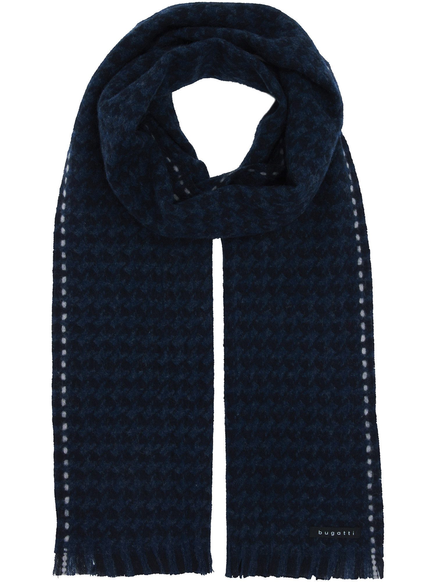 Modeschal bugatti Wollschal mit Hahnentritt-Design