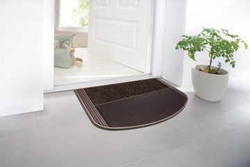 Fußmatte TC Clean Dissi, Home2Fashion, rechteckig, Höhe: 8 mm, Schmutzfangmatte, robust & strapazierfähig, In- und Outdoor geeignet