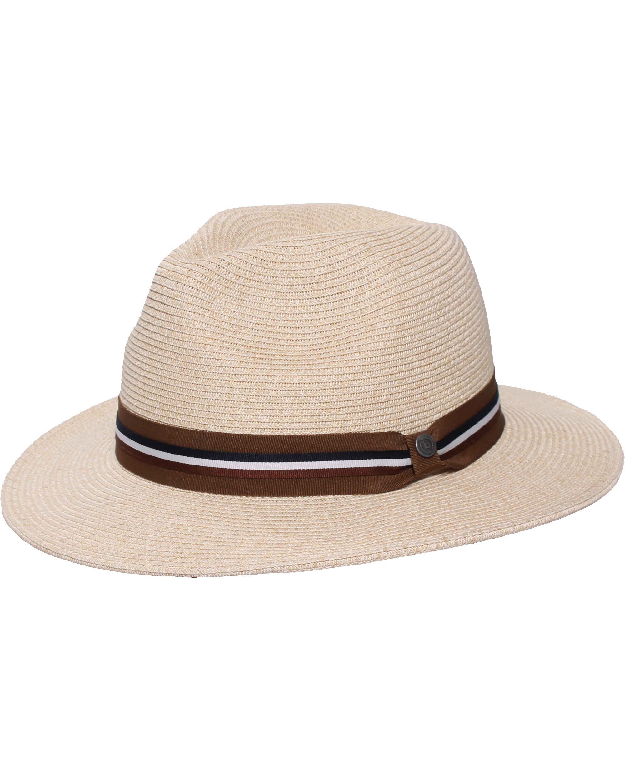 bugatti Fedora Einfarbiger bugatti Sommer-Fedora mit gewebtem Hutband (keine)