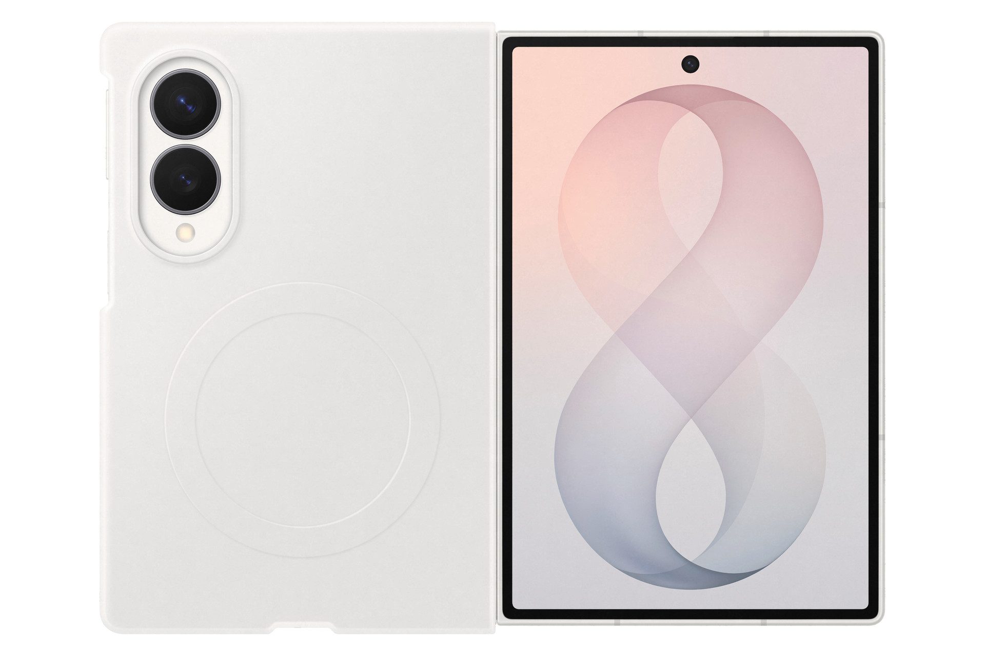 Samsung Smartphone-Hülle Silicone Magnet Case für Galaxy Fold8, Backcover, Schutzhülle, Handyschutzhülle, Case, Schutzcase, stoßfest