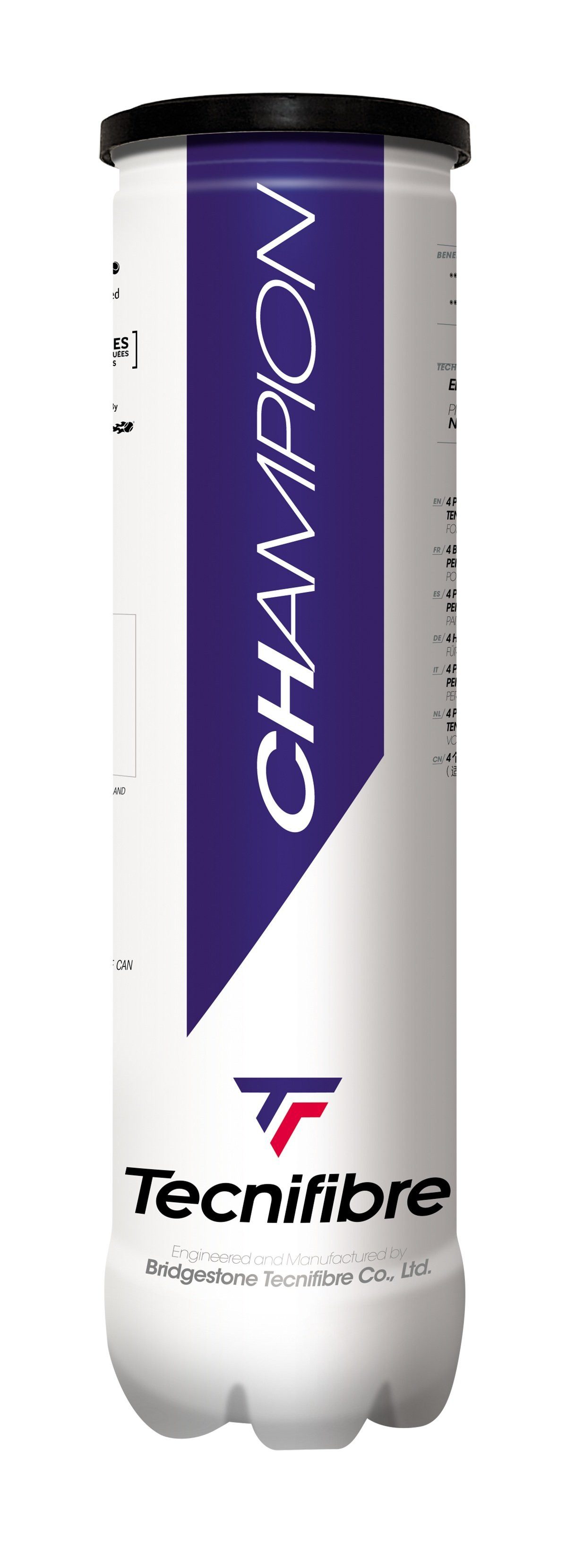 Tecnifibre Tennisball Champion Dose 4er