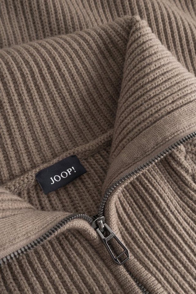 Joop! Strickpullover Wool-Mix-Pullover Brunor