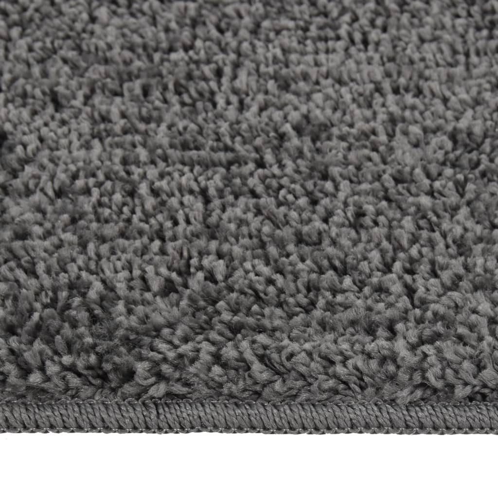 vidaXL Teppich Shaggy-Teppich Dunkelgrau 200x290 cm günstig online kaufen