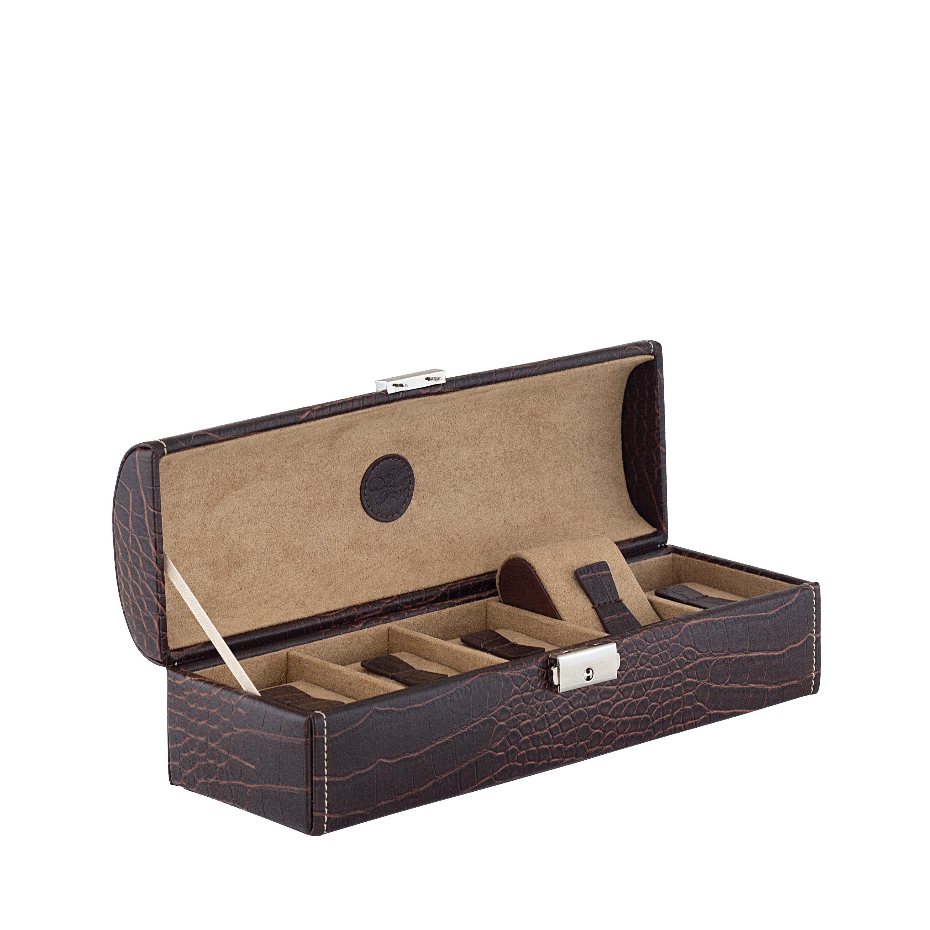 Friedrich23 Uhrenbox Le Croc für 5 Uhren