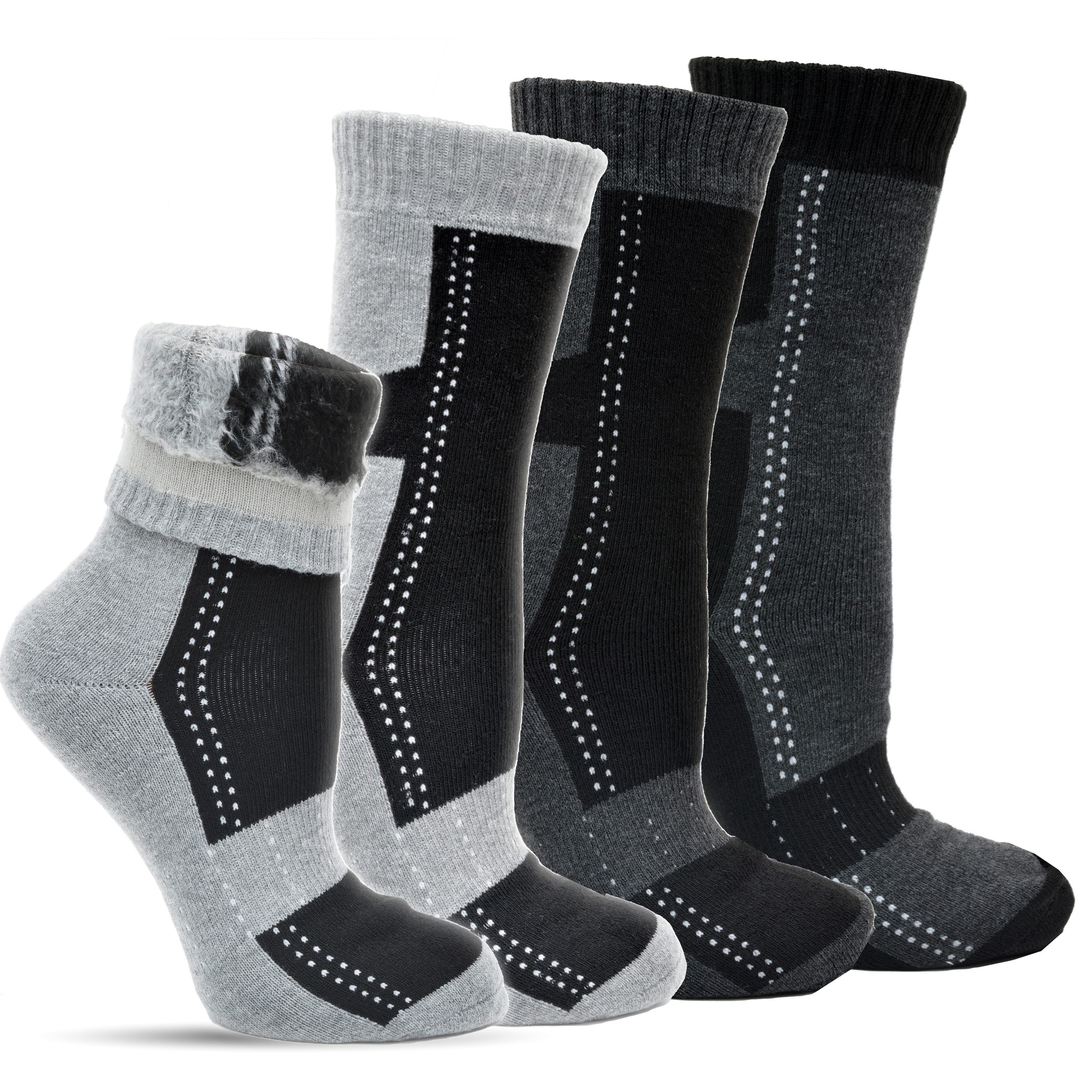 Frostfighter Thermosocken gefütterte Herren Wintersocken (6-Paar) sehr warm günstig online kaufen