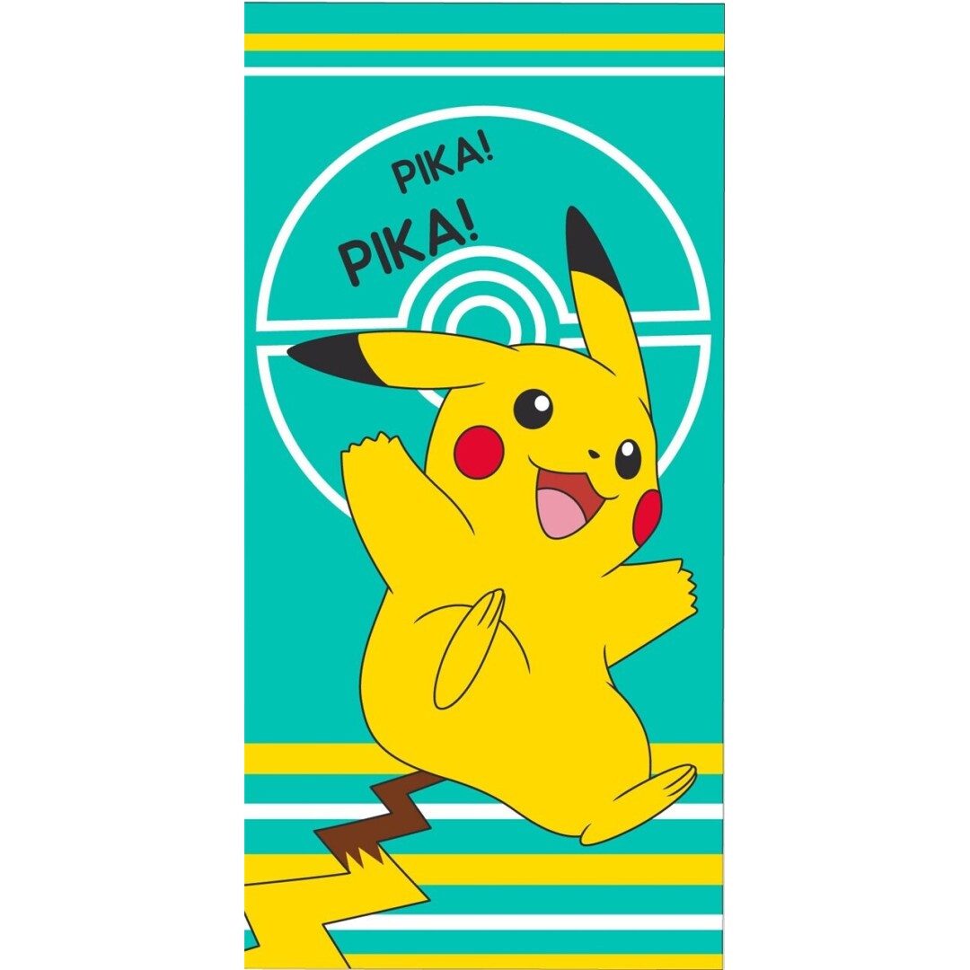 Tinisu Handtuch Pokemon Pikachu Handtuch Strand Badetuch 70x140cm