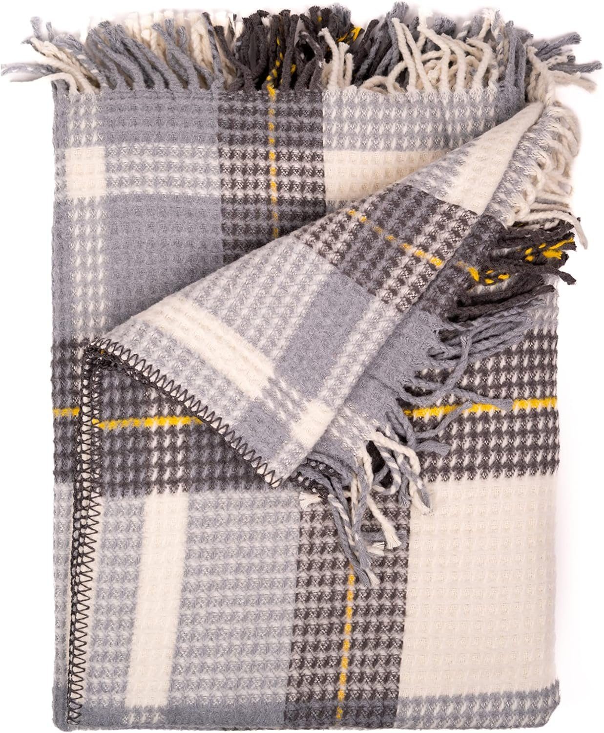BOHORIA Tagesdecke BOHORIA® Kuscheldecke Cozy Scotch 150x200cm