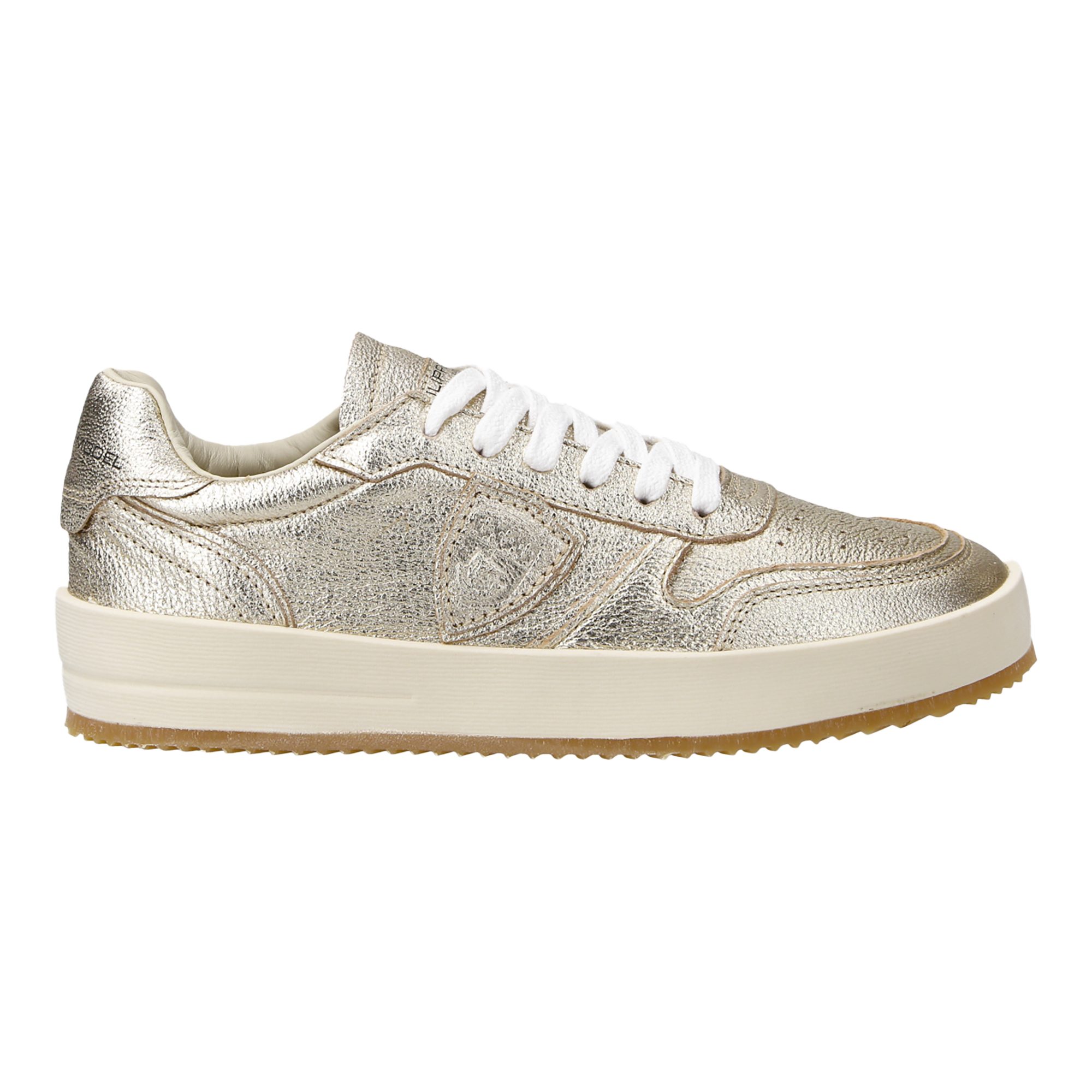Philippe Model NICE LOW, Sneaker, Gold/ Metallic, Damen Sneaker