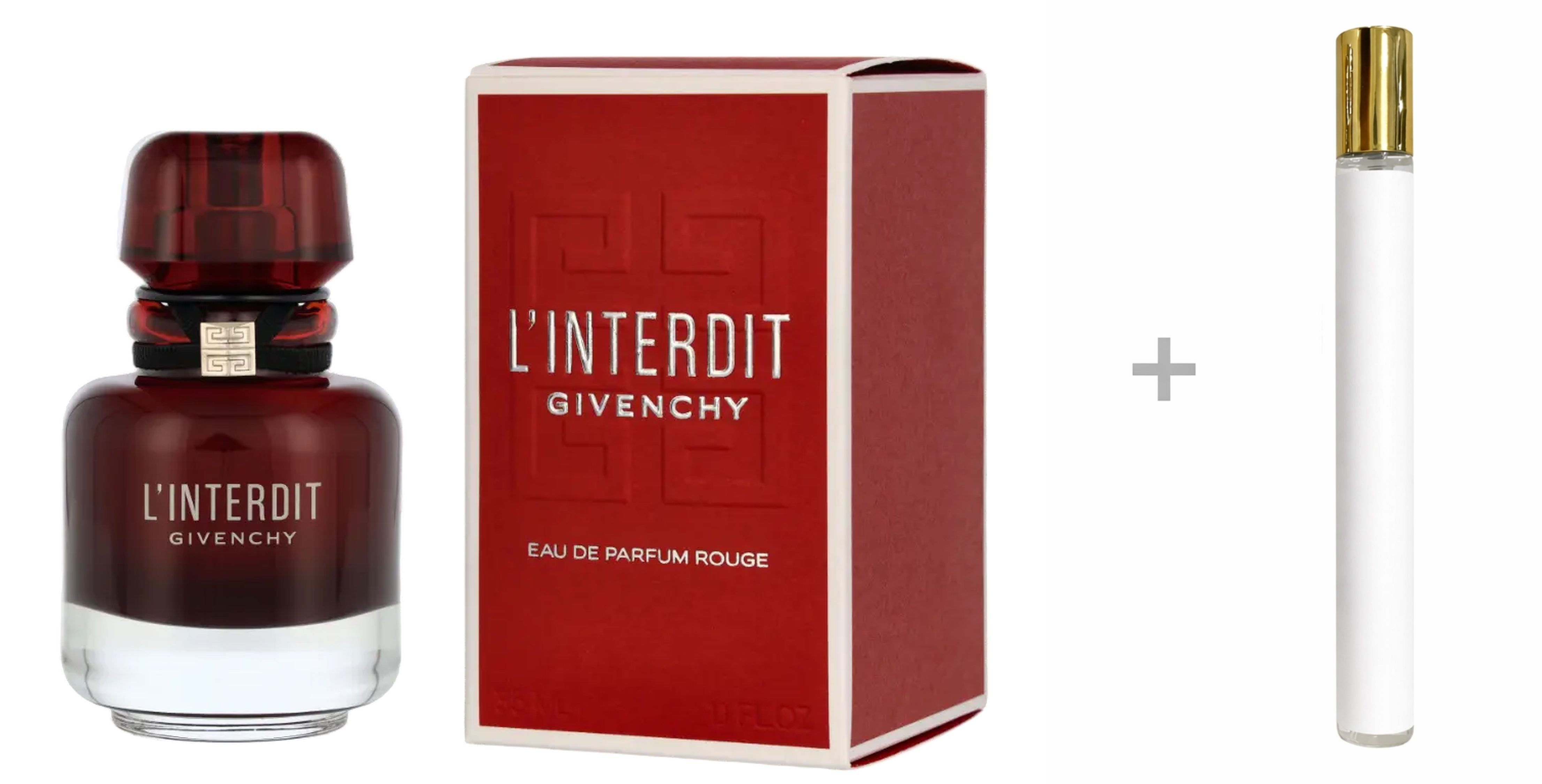 GIVENCHY Duft-Set L'Interdit Rouge Damen EDP Spray + Reiseduft, GIVENCHY, Damenparfüm, Eau de Parfum, Glasflakon, Damenduft