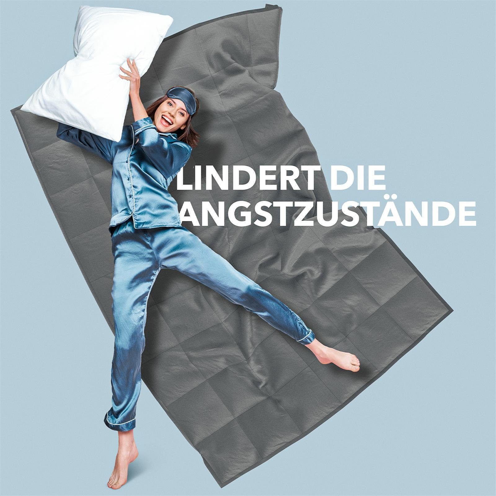 Björn&Schiller Baumwollbettdecke Gewichtsdecke Therapiedecke für Erwachsene günstig online kaufen