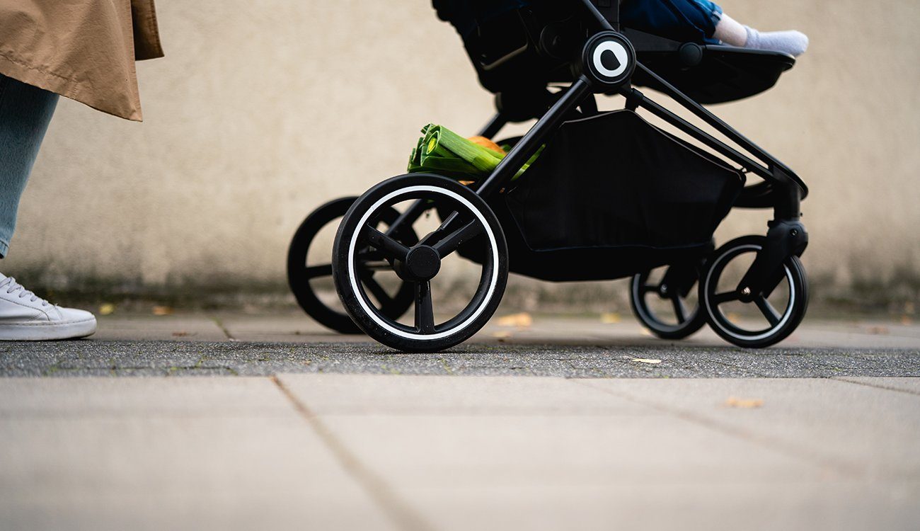 Graphit LO-MIKA ZUBEHÖR grauer Kombi-Kinderwagen 2in1BABYWANNE 0-22kg 5-Punkt-Gurte lionelo 2in1,