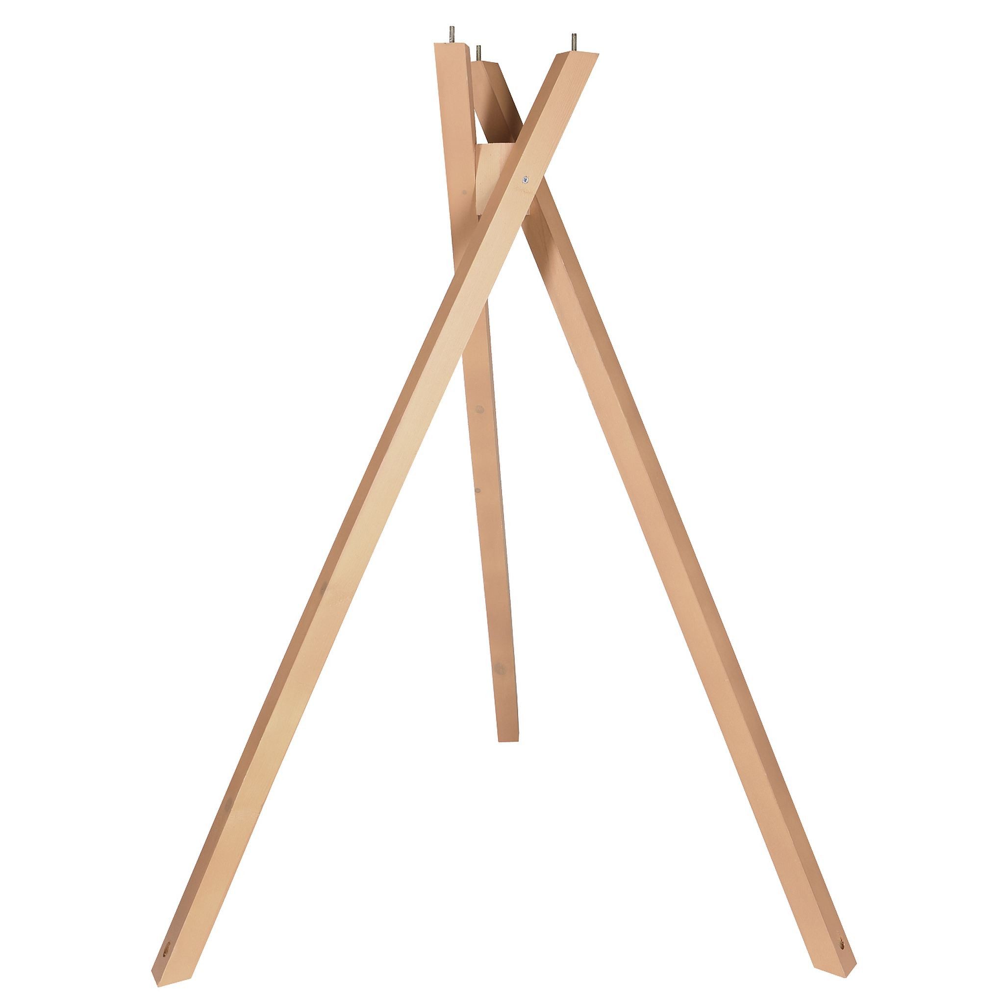 Home4Living Vogelhausständer Dreibein Ständer Holz Futterhaus Gestell Vogelhaus 102cm, Zubehör für diverse Vogelhäuser, Massivholz