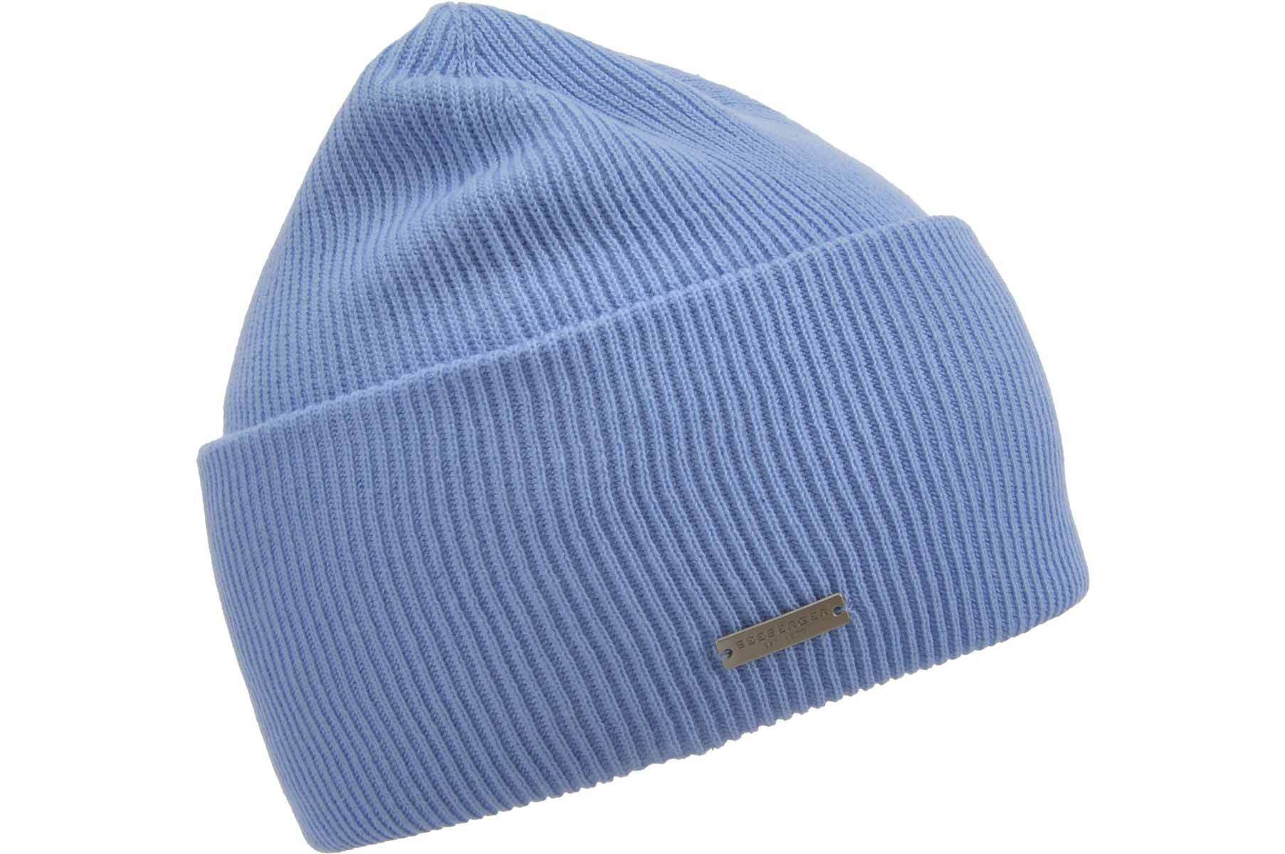 Seeberger Strickmütze 100% Baumwoll Toque in günstig online kaufen