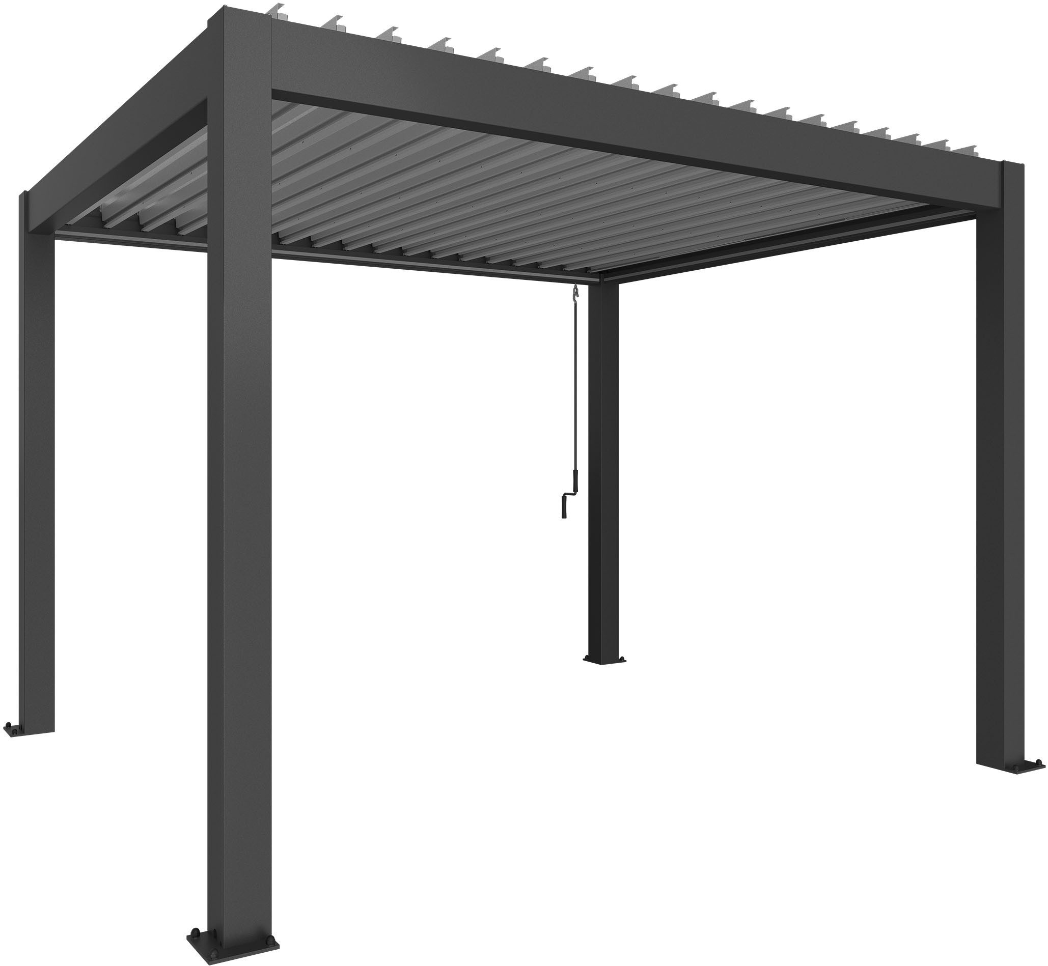 Biohort Pergola 3,5x3 m, verschiedene Farben, 367,5x312x264 cm, ausgezeichnet mit dem Red Dot Design Award