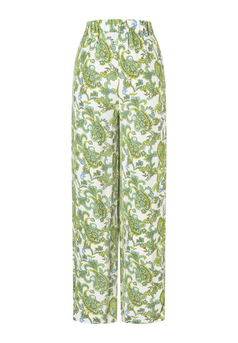 Paisley-Print Palazzohose MORE&MORE Midirock weite Sommer-Kollektion