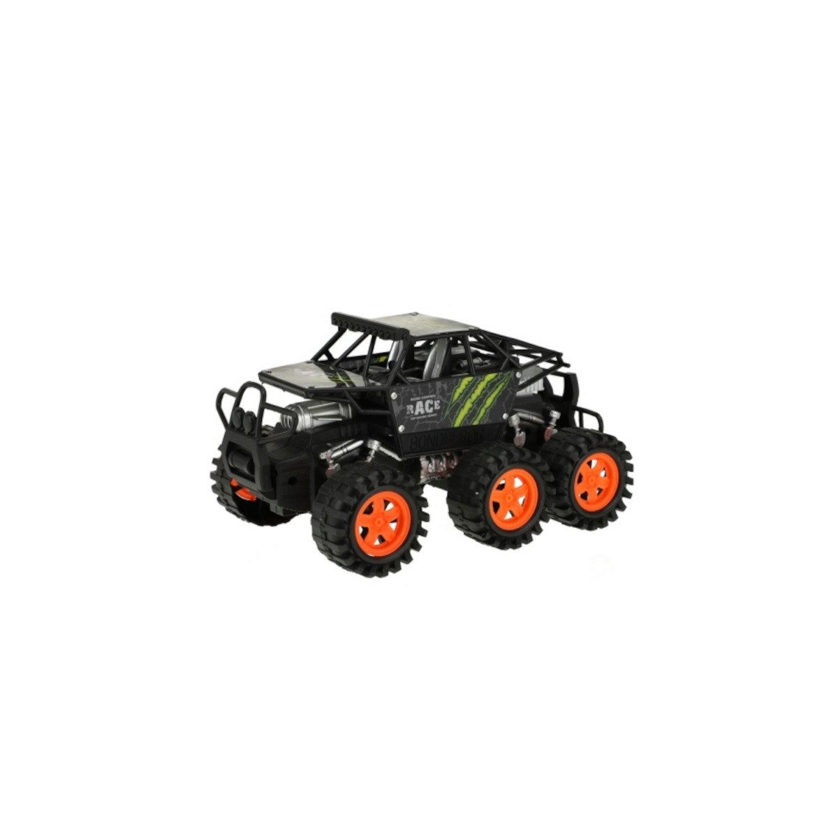 Toi-Toys Spielzeug-Auto Toi-Toys VEHICOOL Monster Truck mit 6 Rädern – Friktionsantrieb