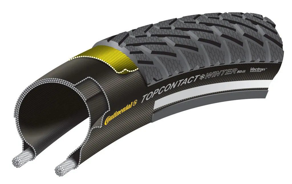 CONTINENTAL Fahrradreifen TopContact WinterII Prem.fb