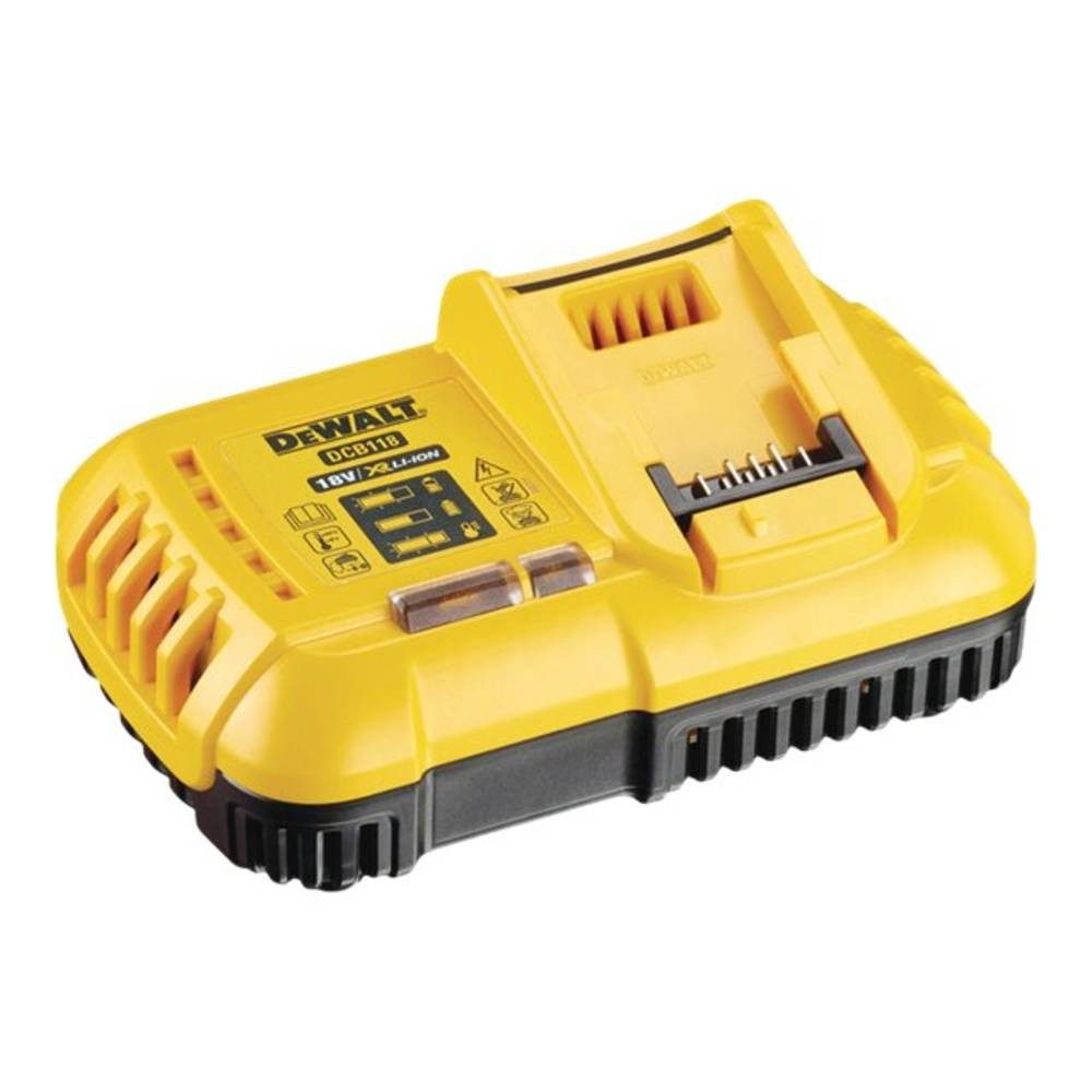 DeWalt Schnellladegeraet f. 54 bzw.18V DCB118-QW Werkzeug-Akku-Ladetechnik