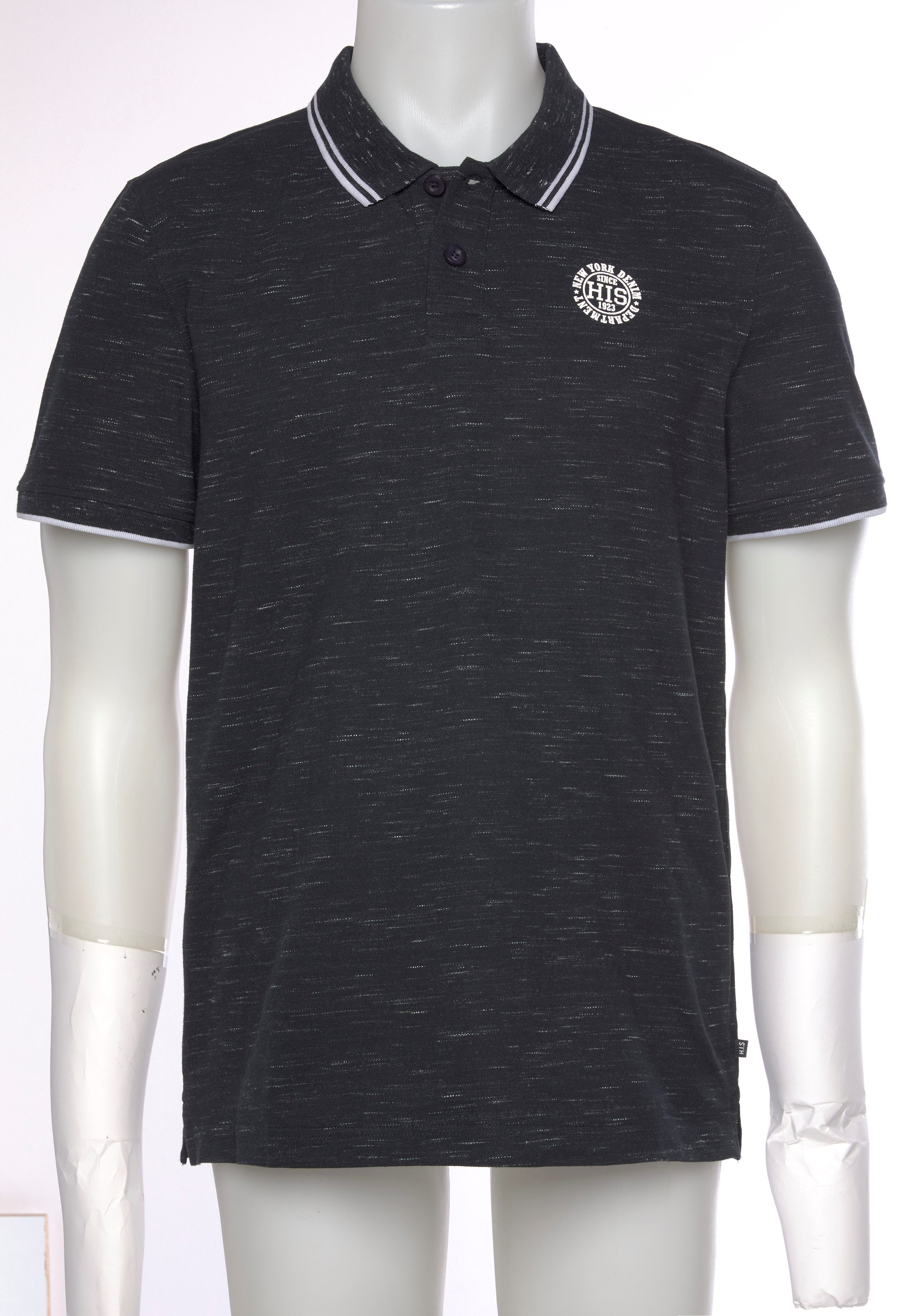 H.I.S Poloshirt kurzärmelig, schmal geschnitten, mit günstig online kaufen