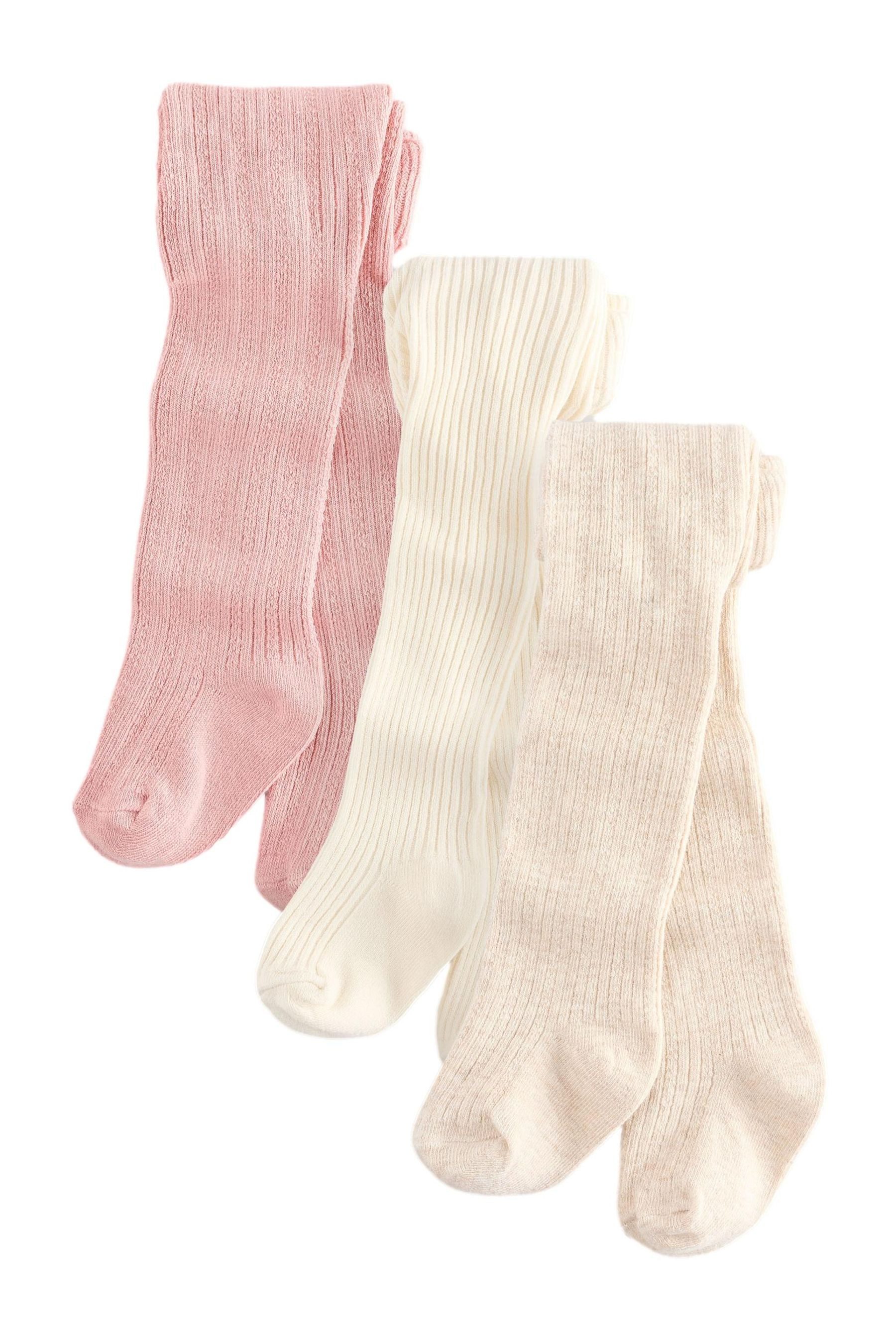 Strickstrumpfhose Baby-Strumpfhosen im 3er-Pack