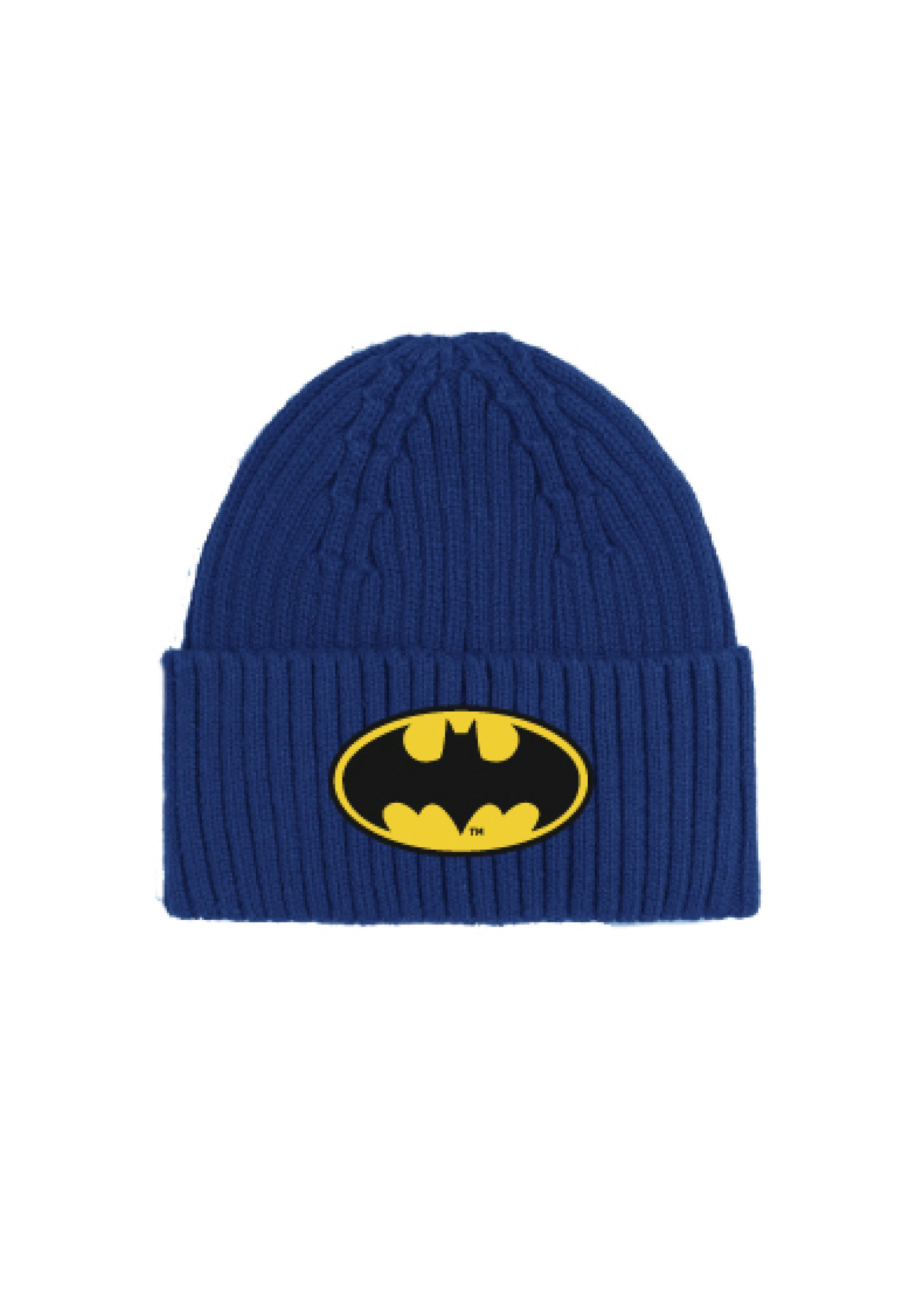 Batman Bommelmütze Spider-Man Strickmützte Winter-Mütze Bommel