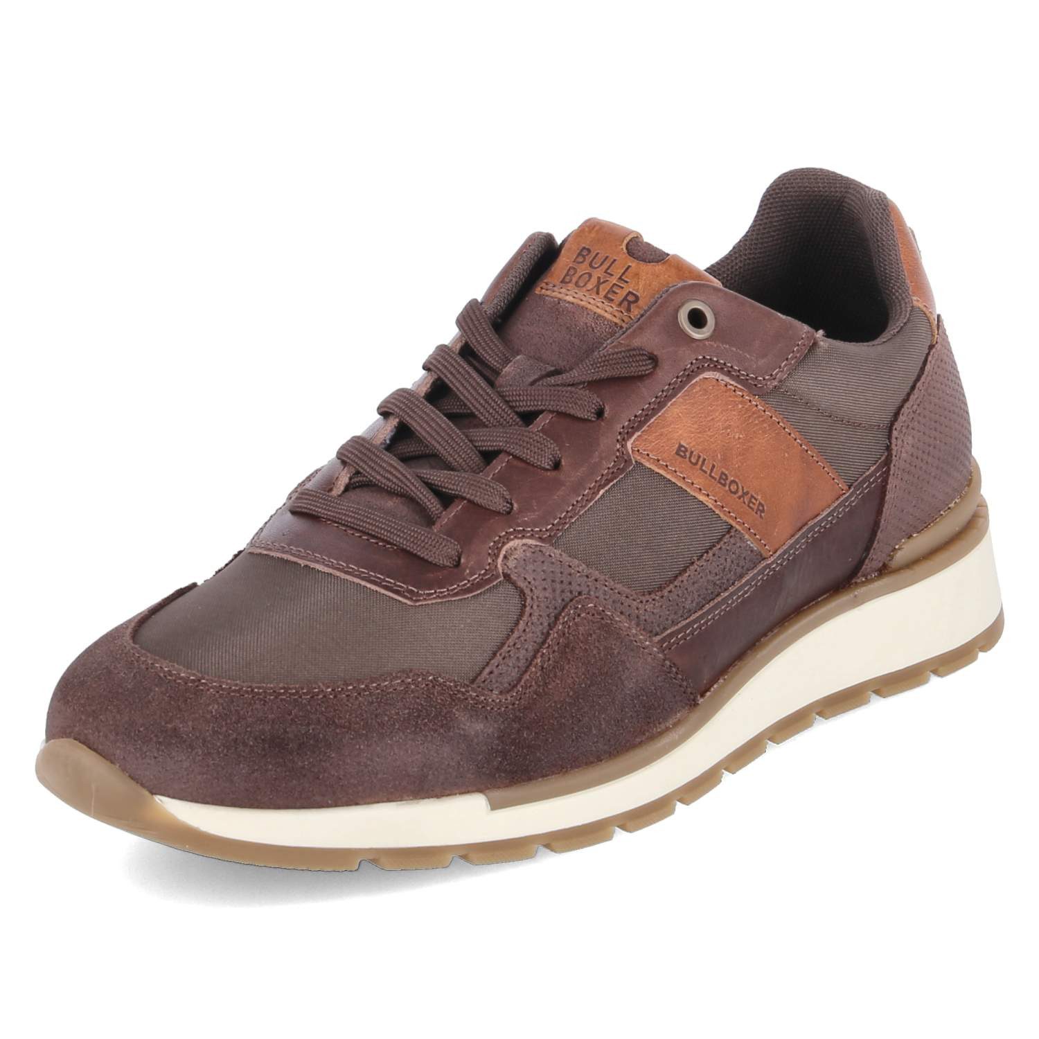 Bullboxer Bullboxer 7CI000040103 35533 Herren Leder & Textil brown Schnürschuh
