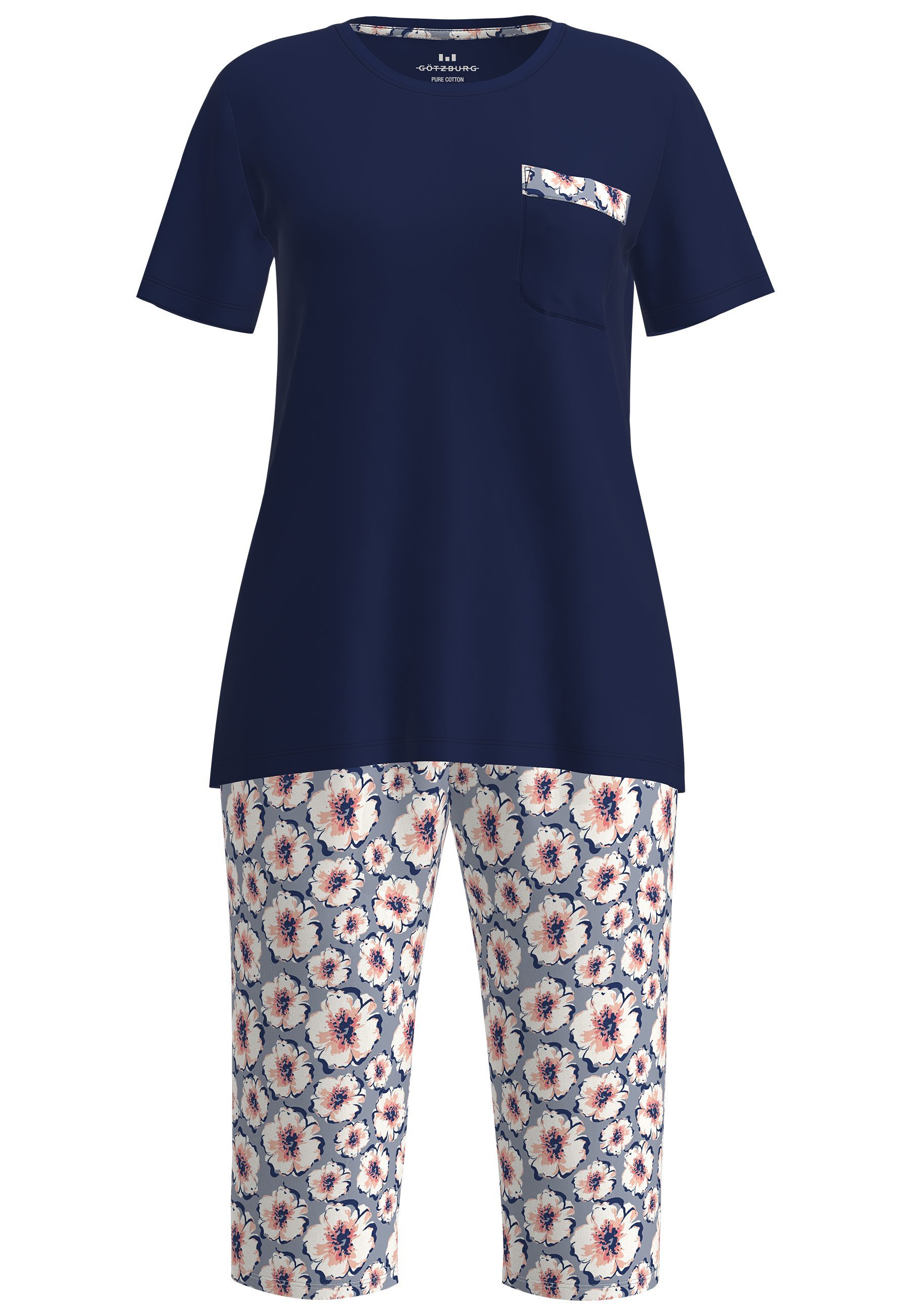 GÖTZBURG Capri-Pyjama Galway (2 tlg) Kurzarm, günstig online kaufen