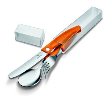 Victorinox Taschenmesser Swiss Classic Besteck-Set, 3-teilig, orange